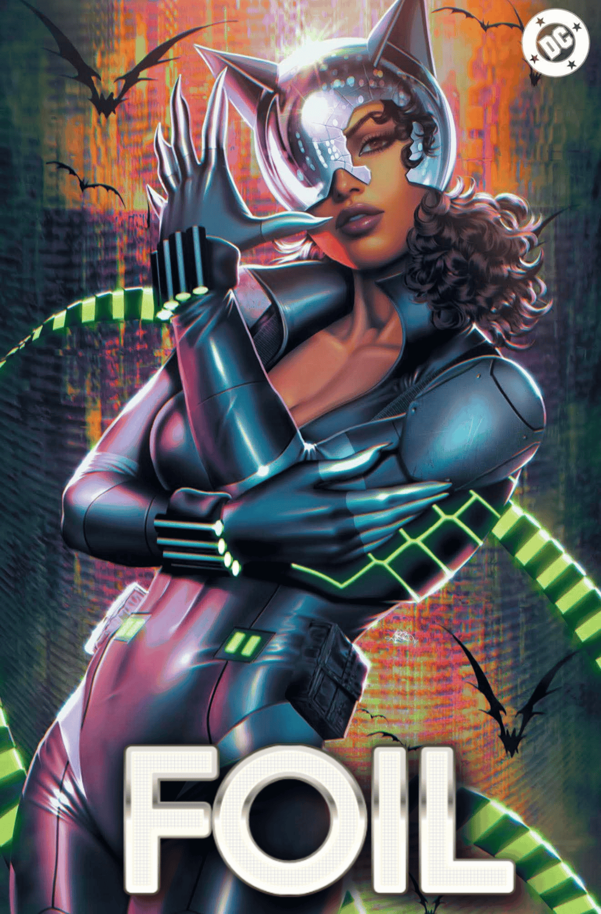 ABSOLUTE CATWOMAN #3 - ARIEL DIAZ - FOIL - DALLAS FAN EXPO - LTD 1000