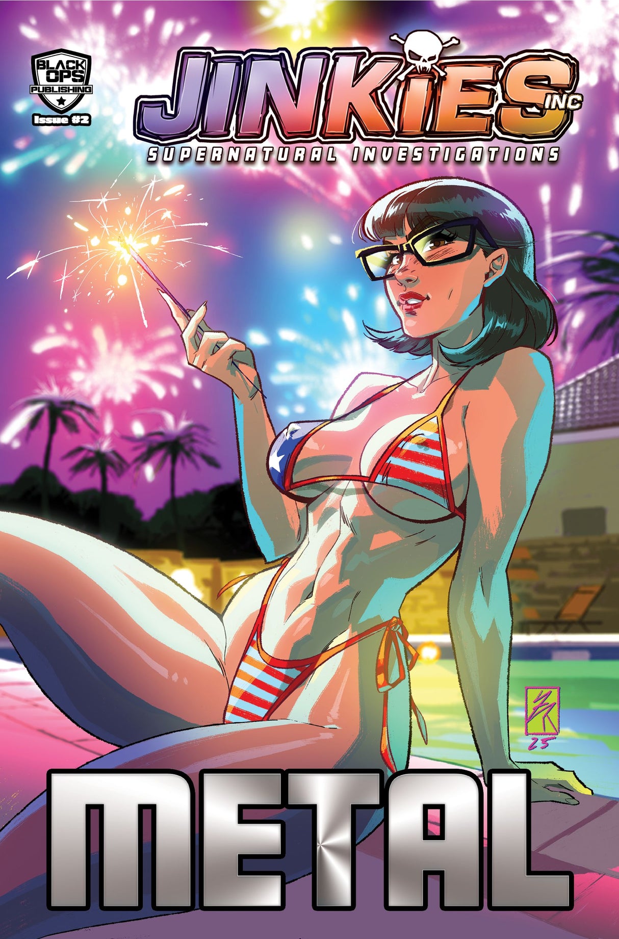 JINKIES #2 ZACH RAW "POOLSIDE" - TRADE NICE METAL - LTD 5