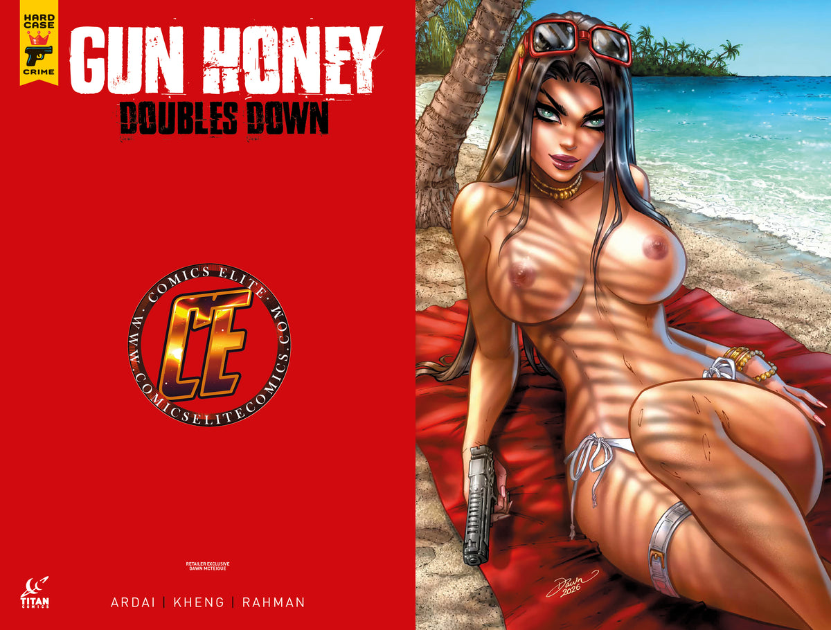 GUN HONEY DOUBLES DOWN #3 - DAWN MCTEIGUE - NYCC EXCLUSIVE - NAUGHTY SHADOW - LTD 500