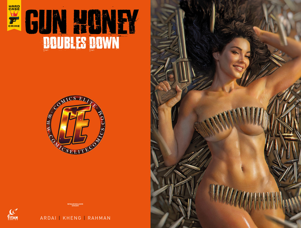 GUN HONEY DOUBLES DOWN #3 SHIKARII - FULL BODY - 2 COVER SET