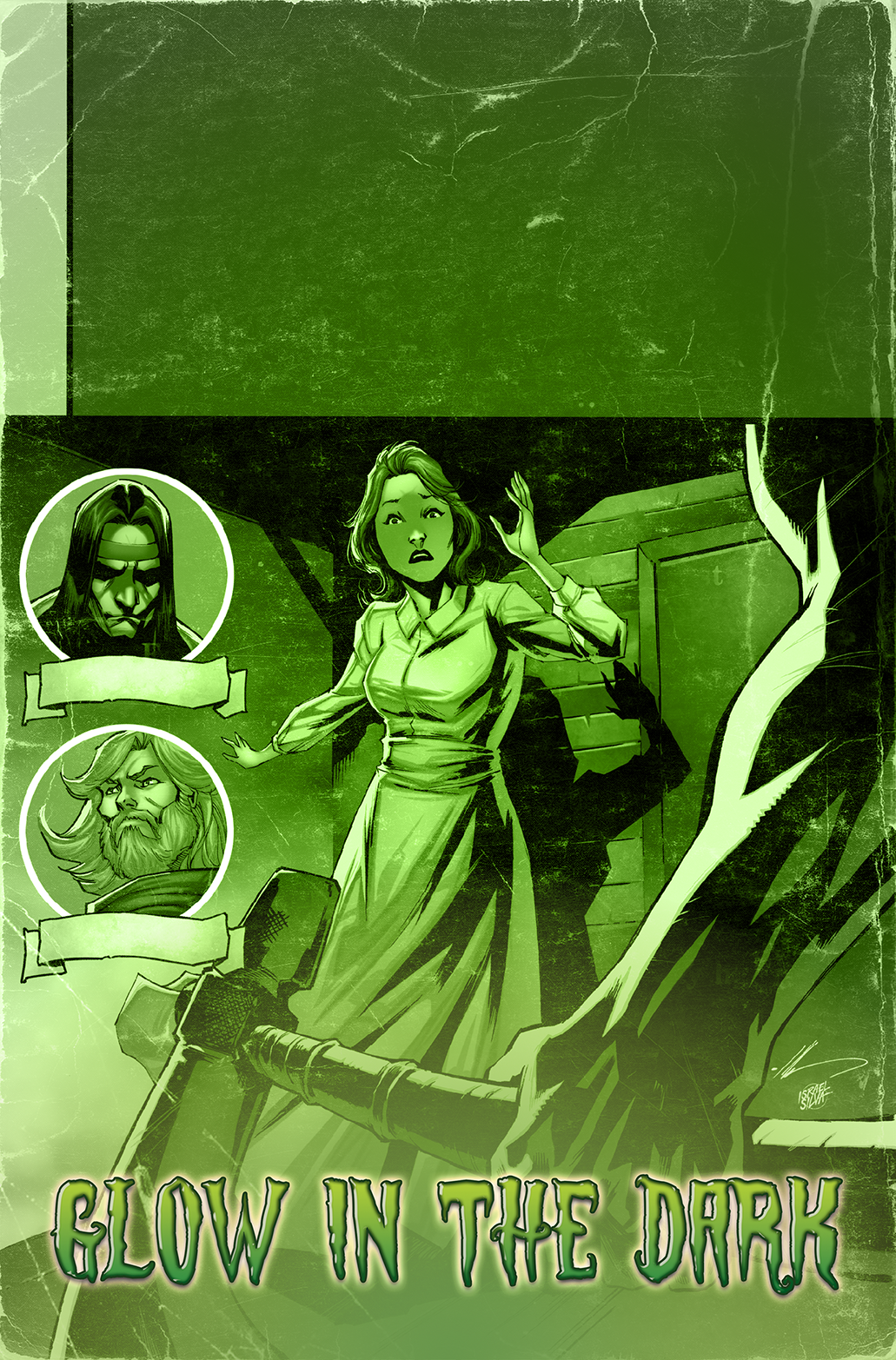SEEDS OF EVIL #1 GARZA - VIRGIN GITD - KICKSTARTER EDITION - LTD 10