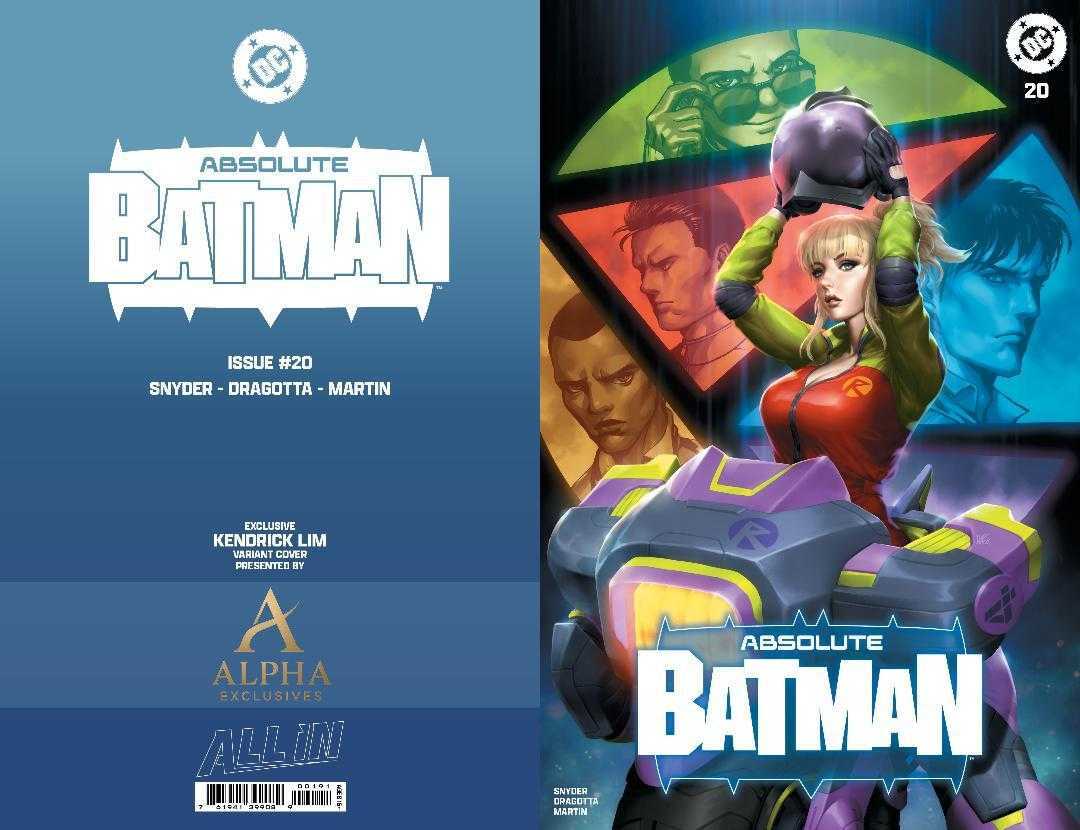 ABSOLUTE BATMAN #20 - KENDRICK LIM - TRADE DRESS - KEY ISSUE - LTD 3000