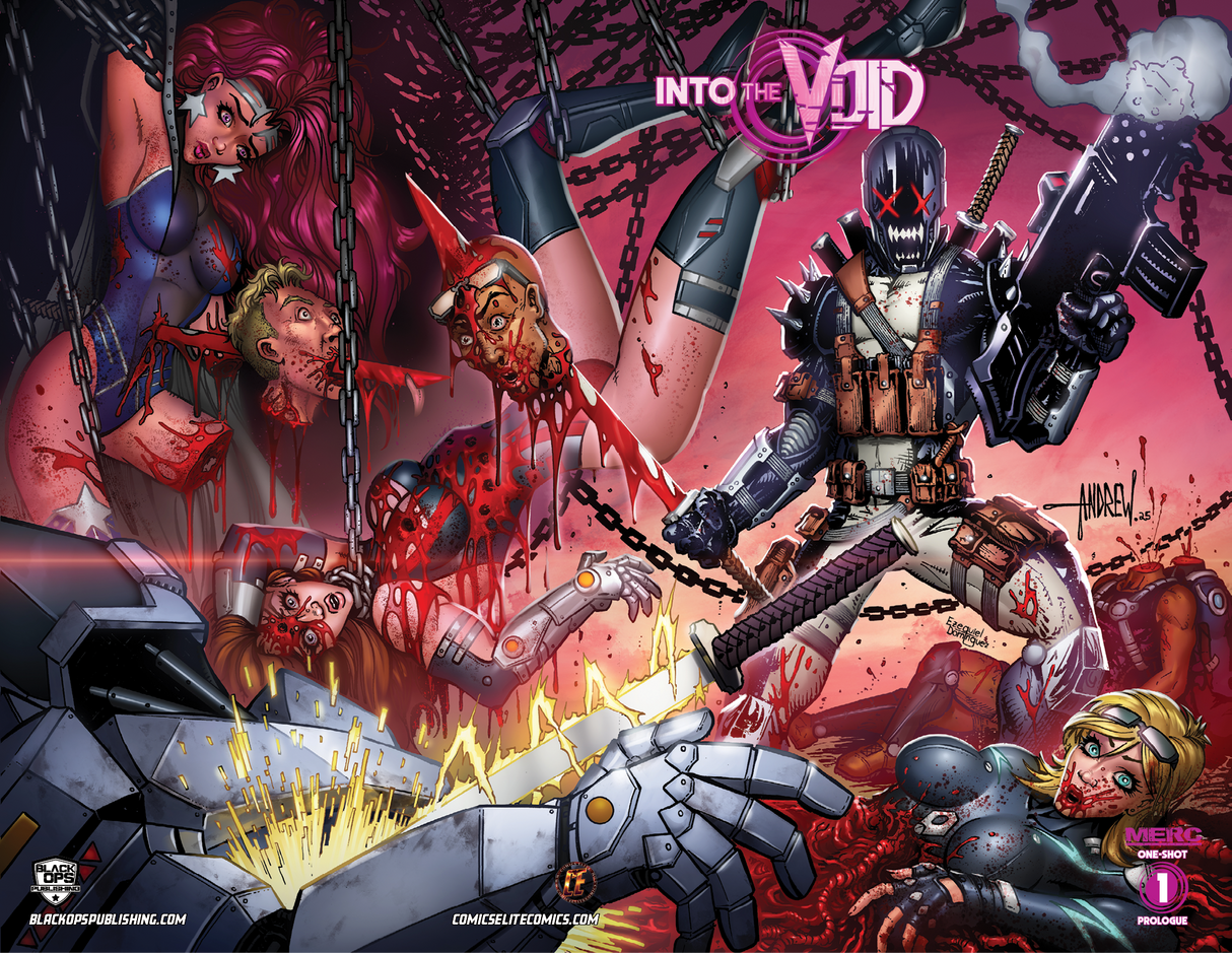 INTO THE VOID #1 - CVR B - MANGUM - TRADE DRESS COLOR BG