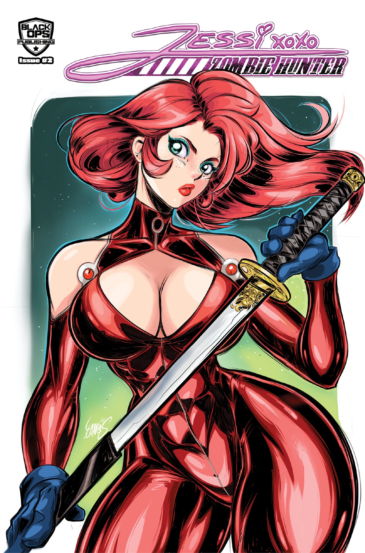 JESSI ZOMBIE HUNTER #2 - ONELOUSYCAT LLANOS - "BUSHWHACKER" - TRADE NICE