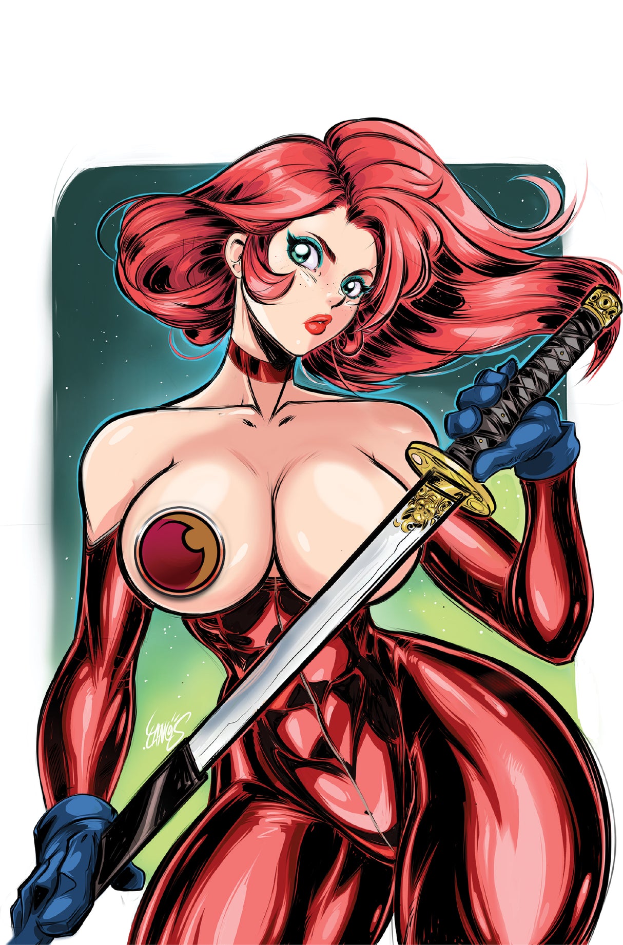 JESSI ZOMBIE HUNTER #2 - ONELOUSYCAT LLANOS - "BUSHWHACKER" - NAUGHTY