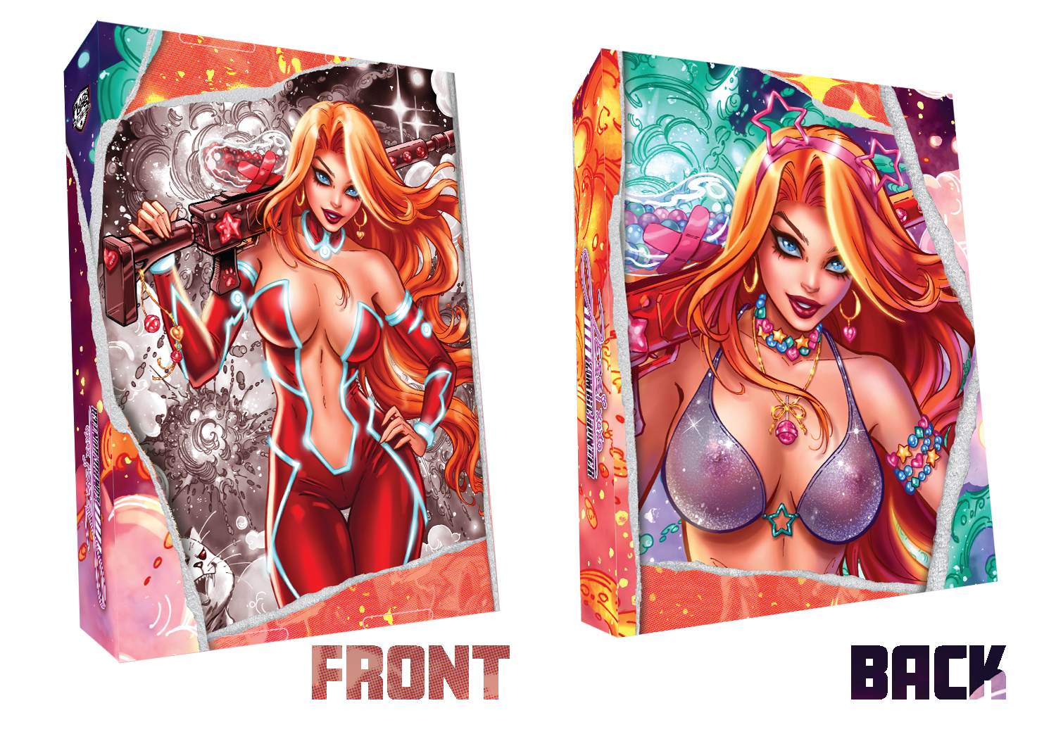 JESSI ZOMBIE HUNTER #2 PREVIEW - DAWN MCTEIGUE - "BATTLE READY" C2E2 EXCLUSIVE - COLLECTORS BOX - LTD 150
