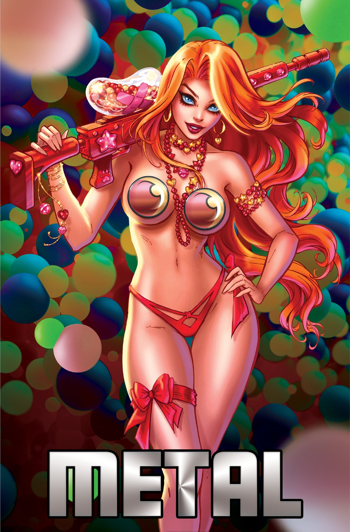 JESSI ZOMBIE HUNTER #2 - DAWN MCTEIGUE - "BATTLE READY" - SPECIAL METAL - LTD 15