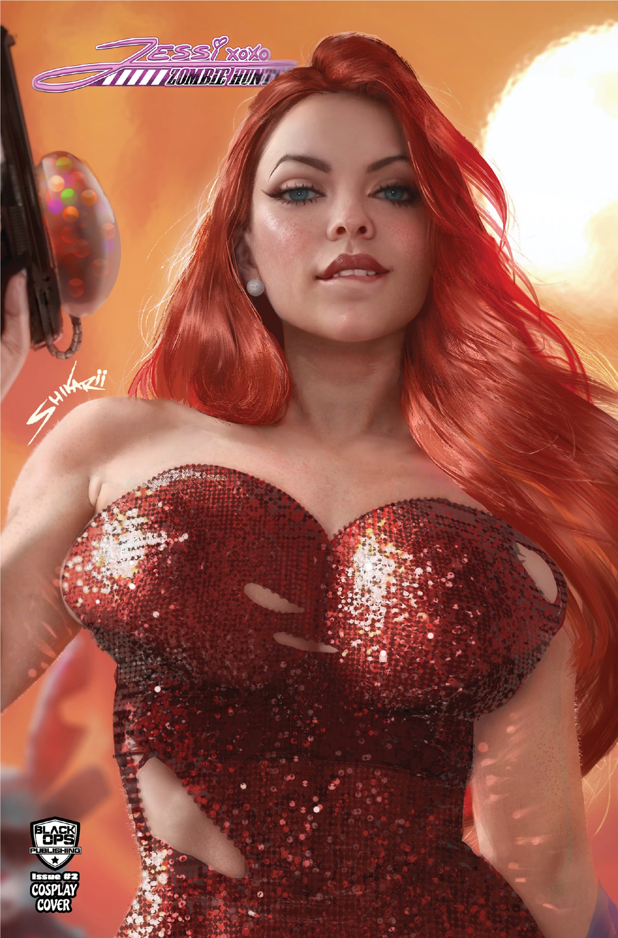 JESSI ZOMBIE HUNTER #2 - SHIKARII - "PISTOL" - UP CLOSE NICE