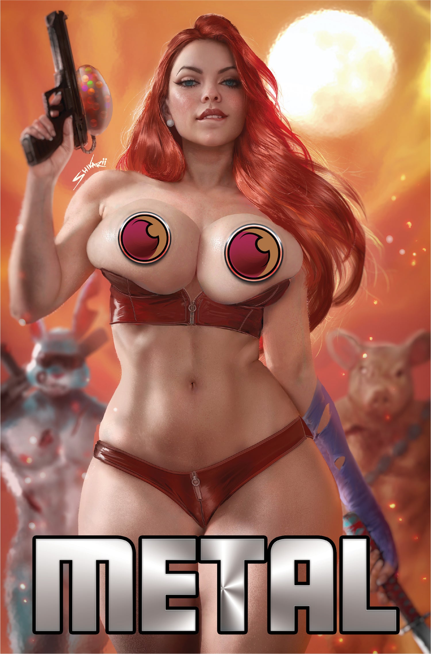 JESSI ZOMBIE HUNTER #2 - SHIKARII - "PISTOL" - NAUGHTY METAL