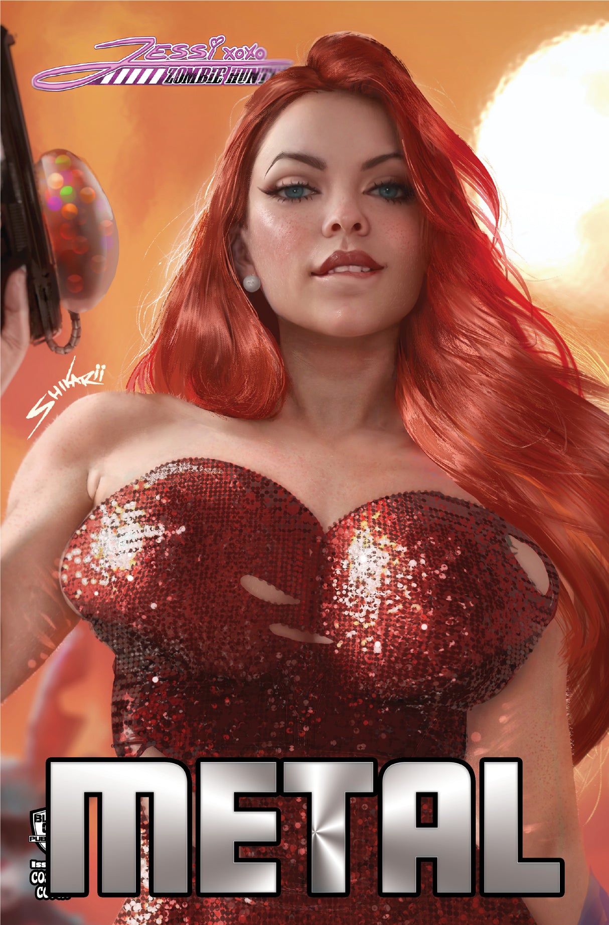 JESSI ZOMBIE HUNTER #2 - SHIKARII - "PISTOL" - UP CLOSE NICE METAL