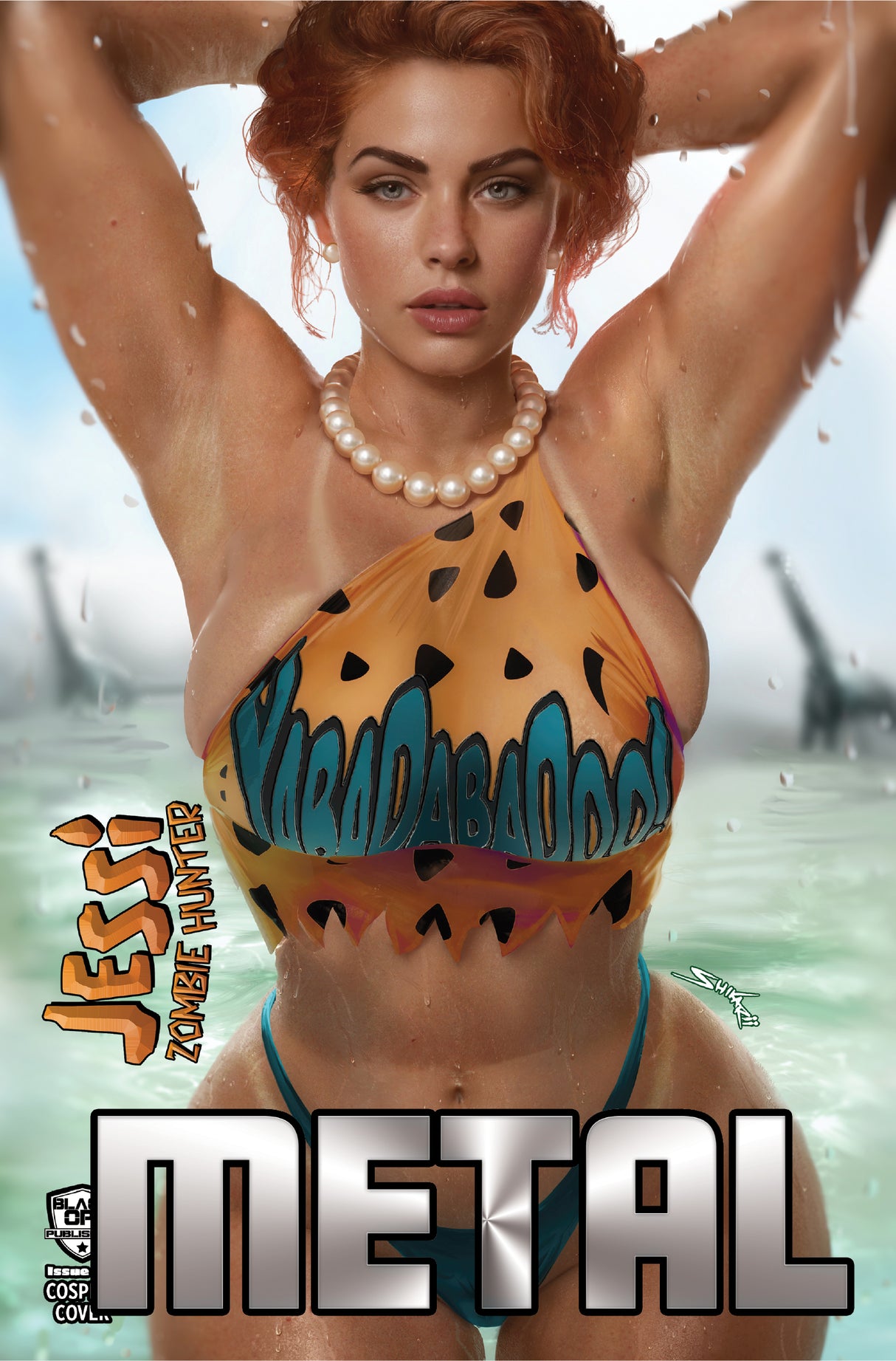 JESSI ZOMBIE HUNTER #2 SHIKARII "STONE AGE" - TRADE NICE METAL - LTD 10