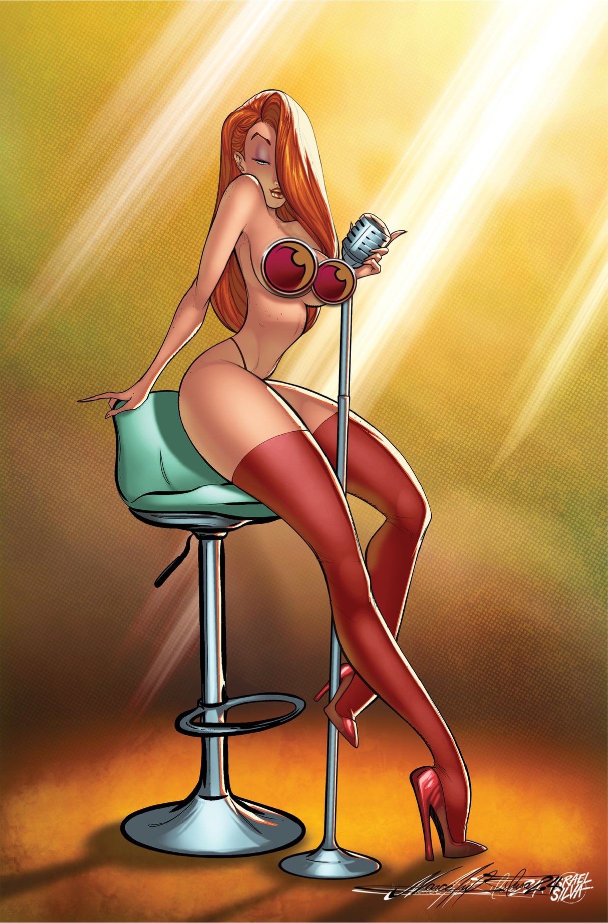 JESSI ZOMBIE HUNTER #2 - NARCELIO SOUSA - "VOXY LADY" - VIRGIN NAUGHTY