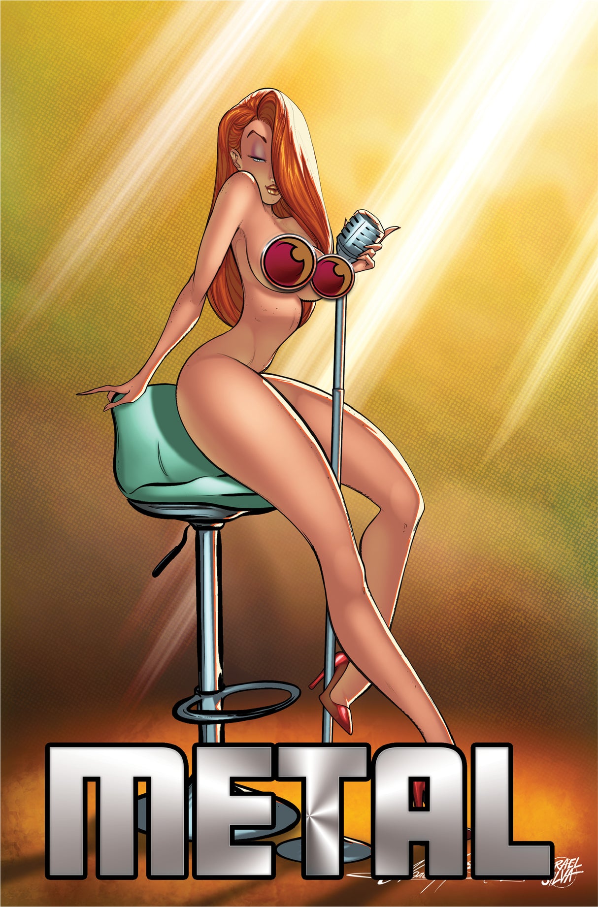 JESSI ZOMBIE HUNTER #2 - NARCELIO SOUSA - "VOXY LADY" - FULL NAUGHTY METAL