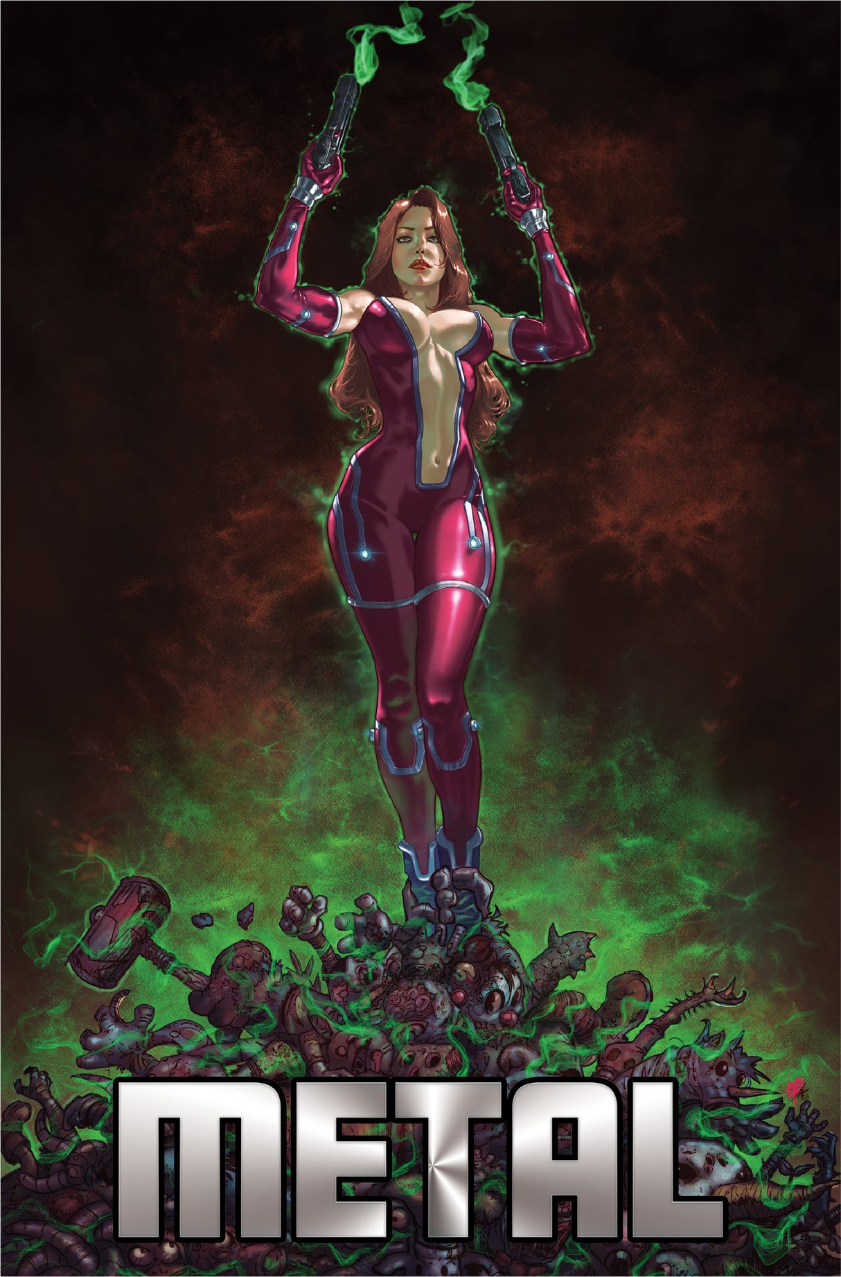 JESSI ZOMBIE HUNTER #2 - ALVARO FELIU - "ZILCH ZILCH BOOM" - VIRGIN METAL