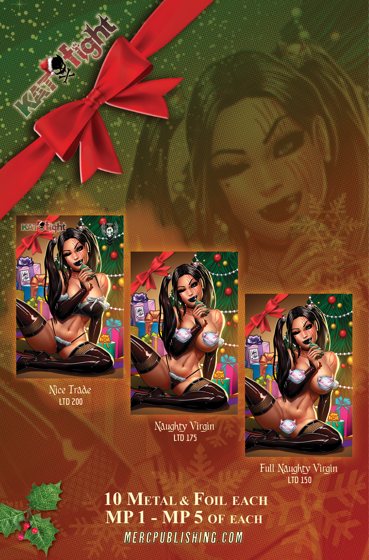KATFIGHT #1 PREVIEW - COURNEY ROSE "SNACK" NICE - LTD 200