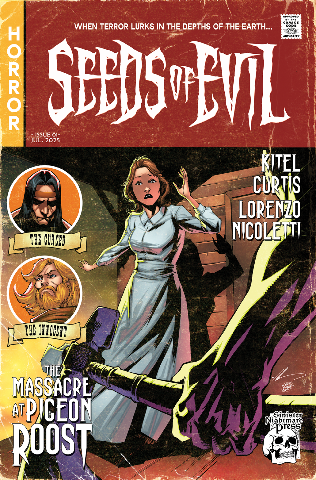 SEEDS OF EVIL #1 GARZA - TRADE DRESS - KICKSTARTER EDITION