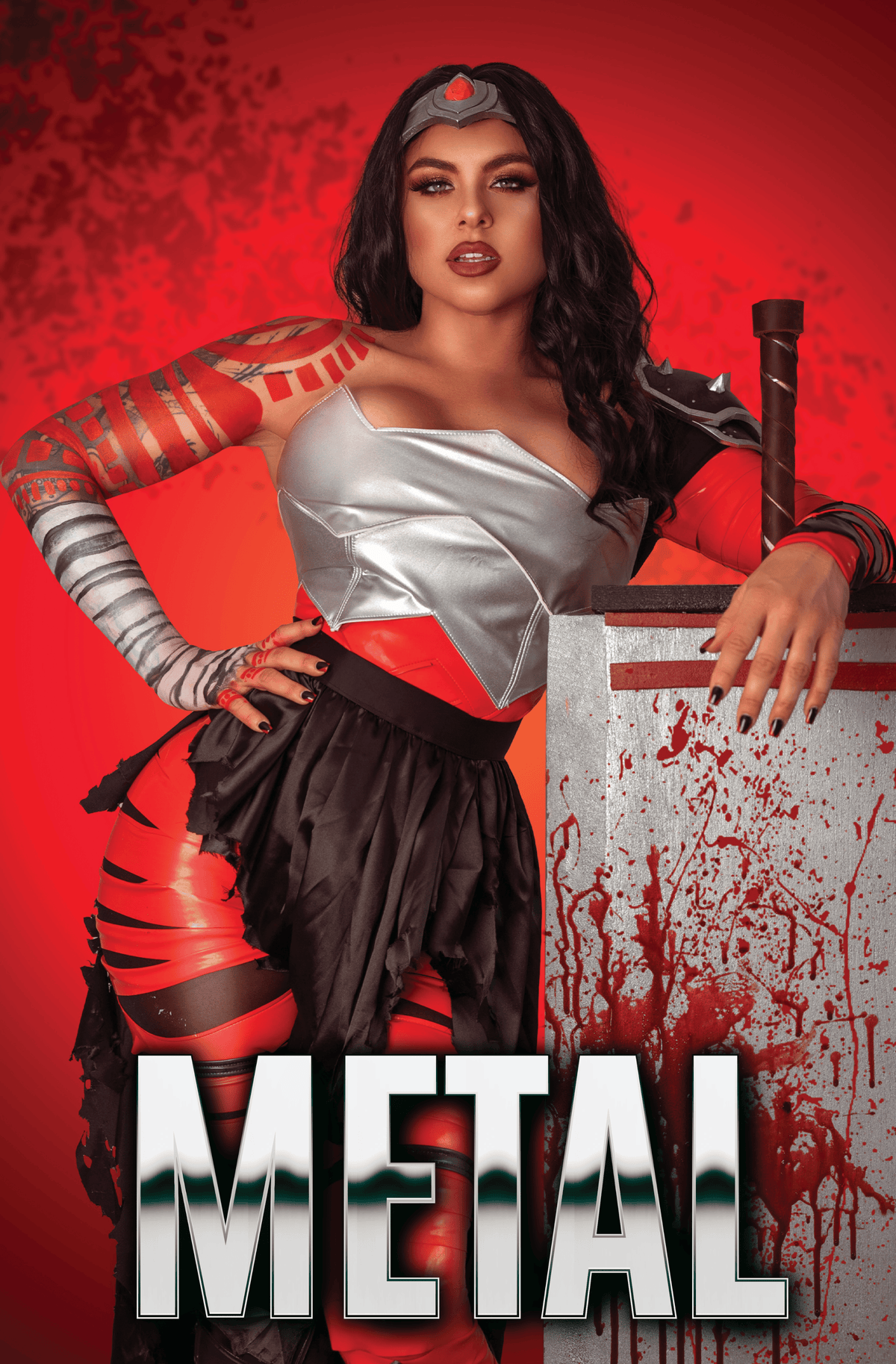 MOTLEY MONROE: COSPLAY SHOWCASE - "EXILED" - SECRET - NICE - METAL - LTD 3