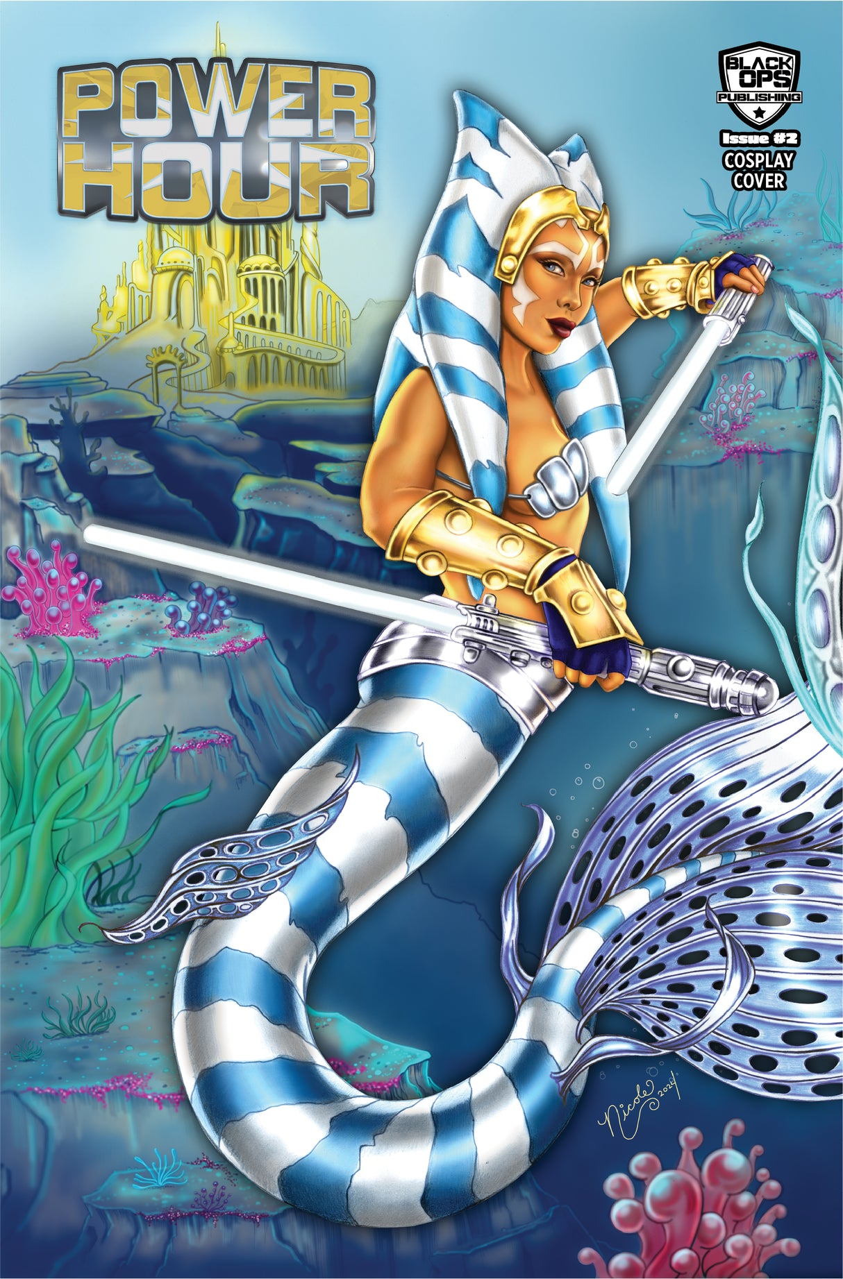 POWER HOUR #2 NICOLE BRUNE - MERMAID WARS CONNECTING - TD NICE LEFT - LTD 75