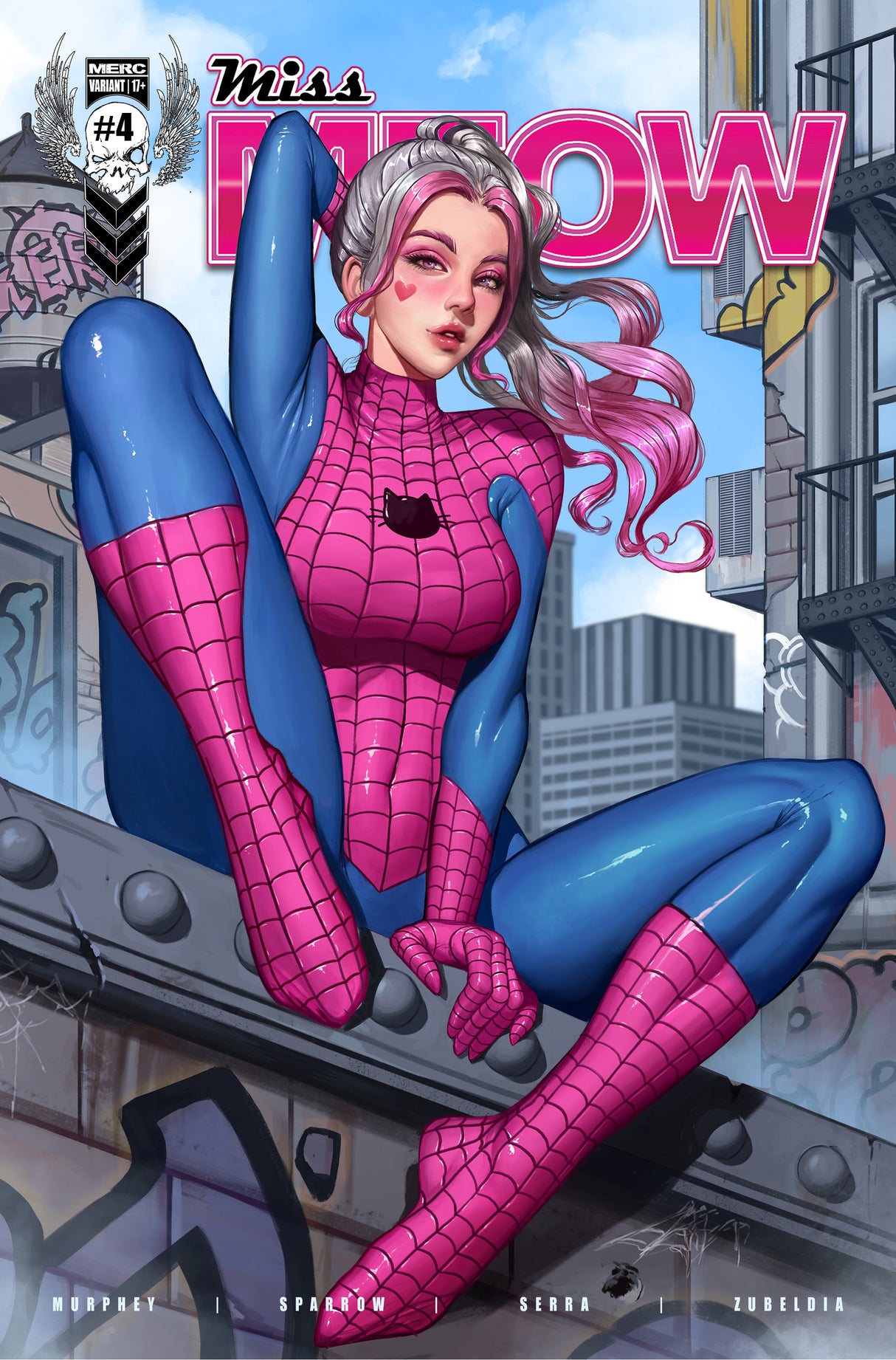 MISS MEOW #4 - DRAVACUS - SPIDER NICE - LTD 250