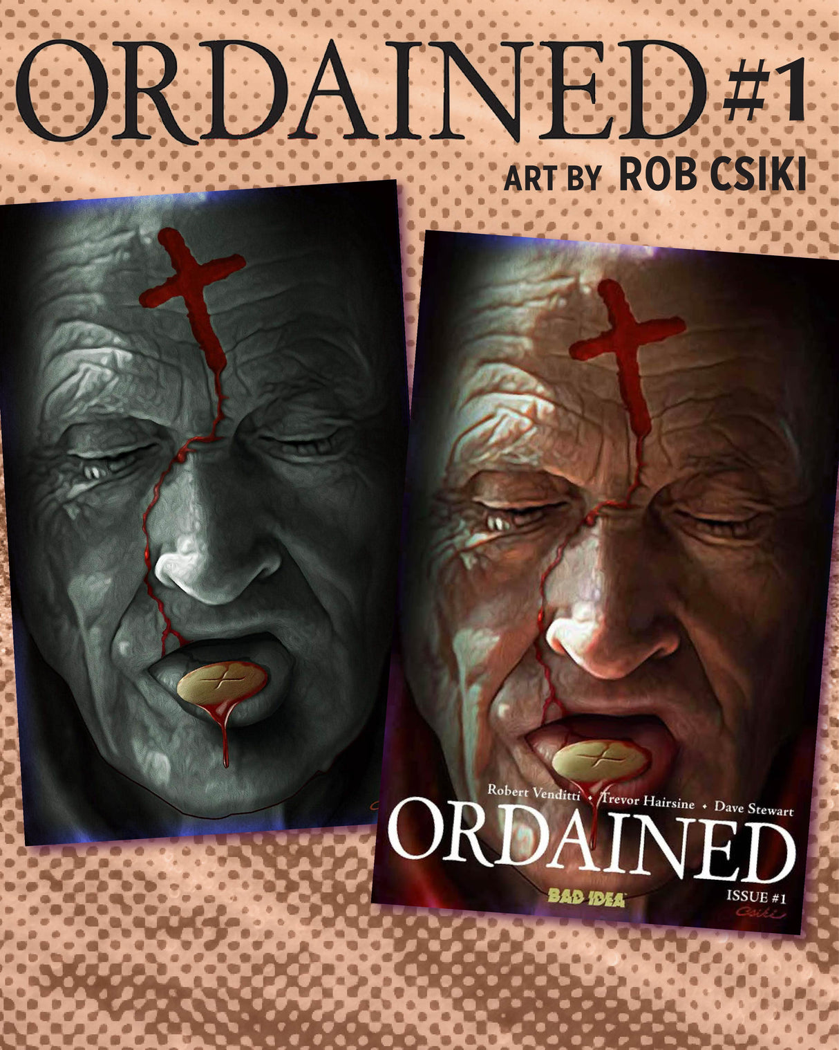 ORDAINED #1 CSIKI - TRADE DRESS & VIRGIN - SET OF 2