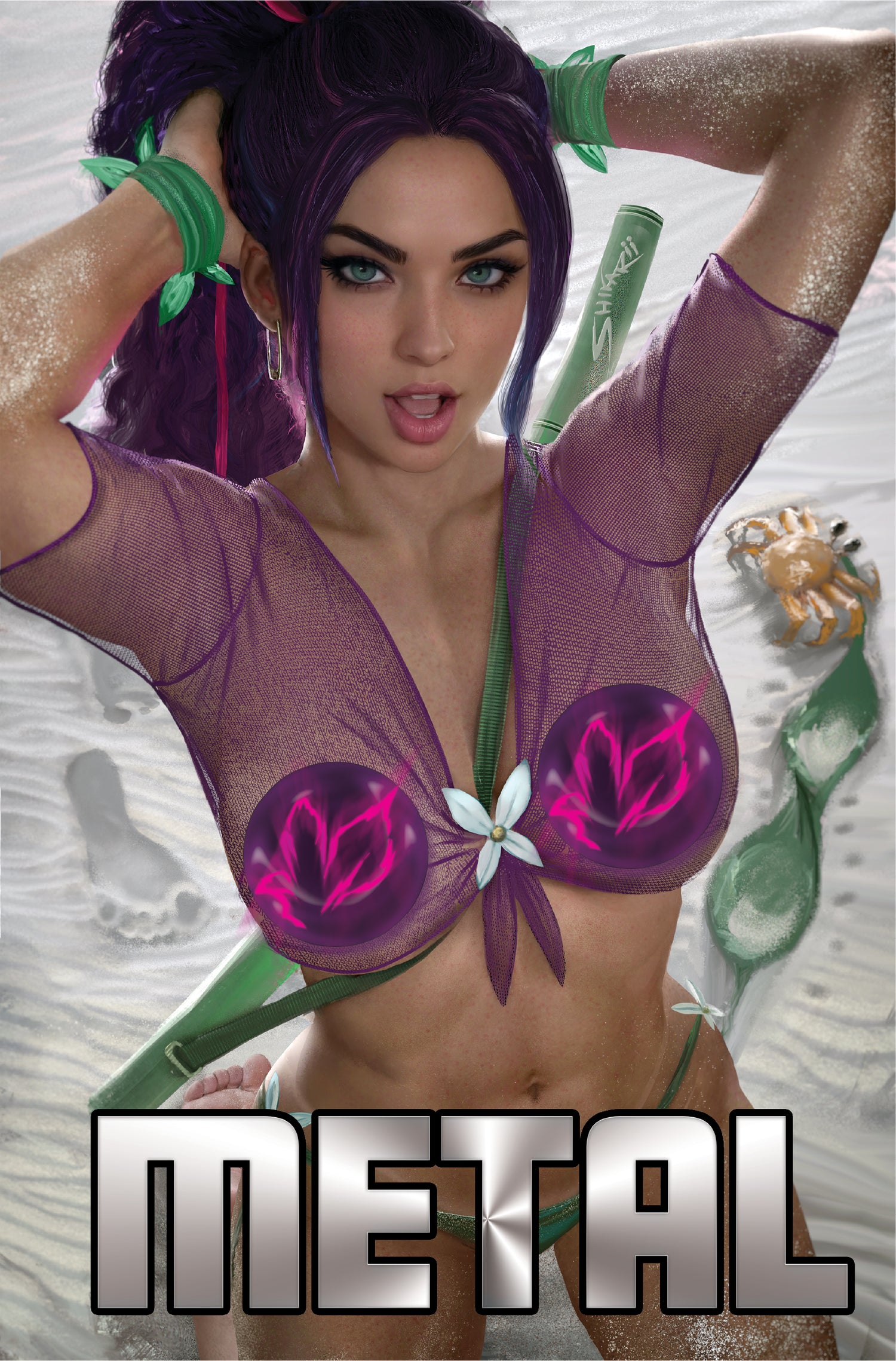 POWER HOUR #3 SHIKARII "BEACH DAY" - SHEER METAL - LTD 20
