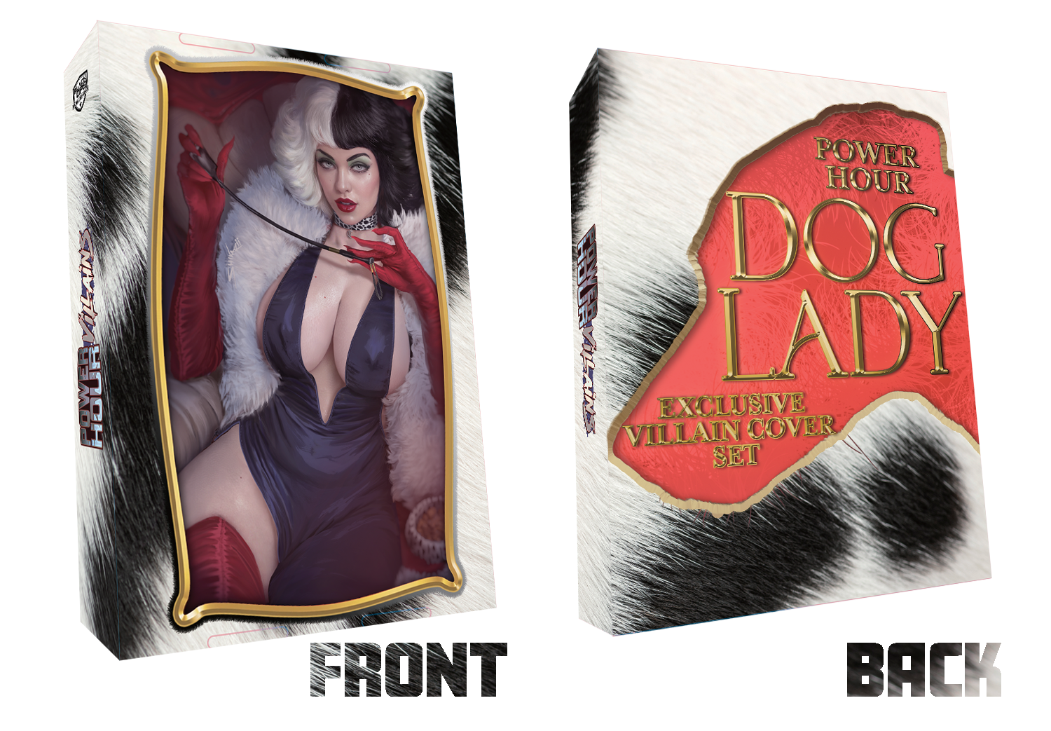 POWER HOUR #3 PREVIEW SHIKARII "DOG LADY" - COLLECTORS BOX - LTD 150