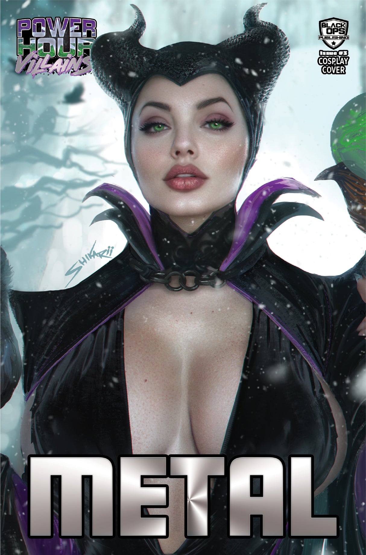 POWER HOUR #3 SHIKARII "DRAGON" - UP CLOSE NICE METAL - LTD 10