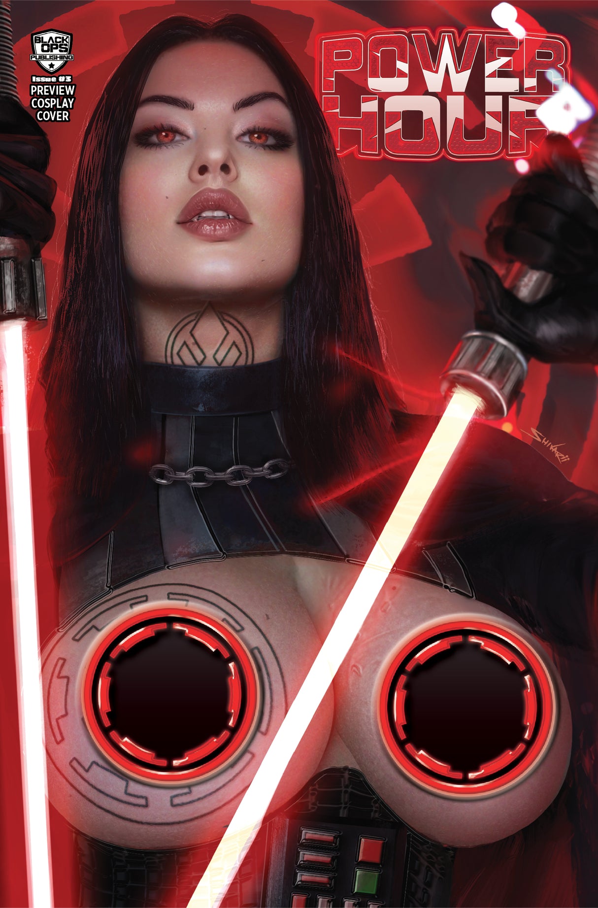 POWER HOUR #3 PREVIEW SHIKARII "DARK SIDE" UP CLOSE - BAD GIRL - LTD 75