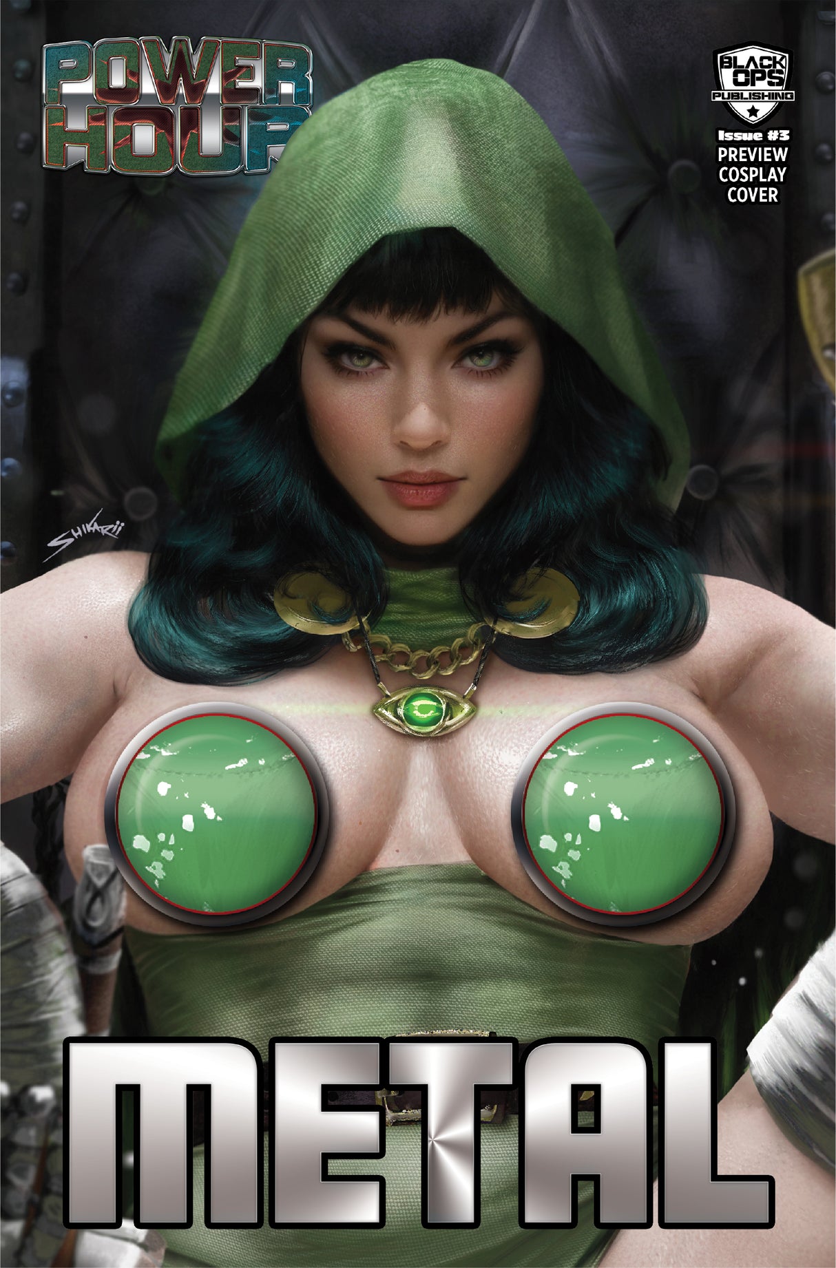 Power Hour #3 PREVIEW - Shikarii "God Queen" - Up-Close Naughty Metal LTD 25