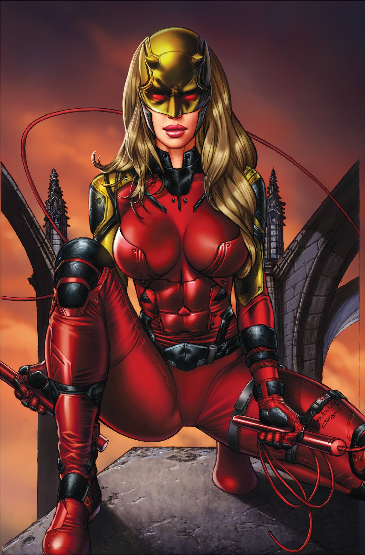 POWER HOUR #3 EBAS - "HORNHEAD" VIRGIN NICE - C2E2 EXCLUSIVE - LTD 250