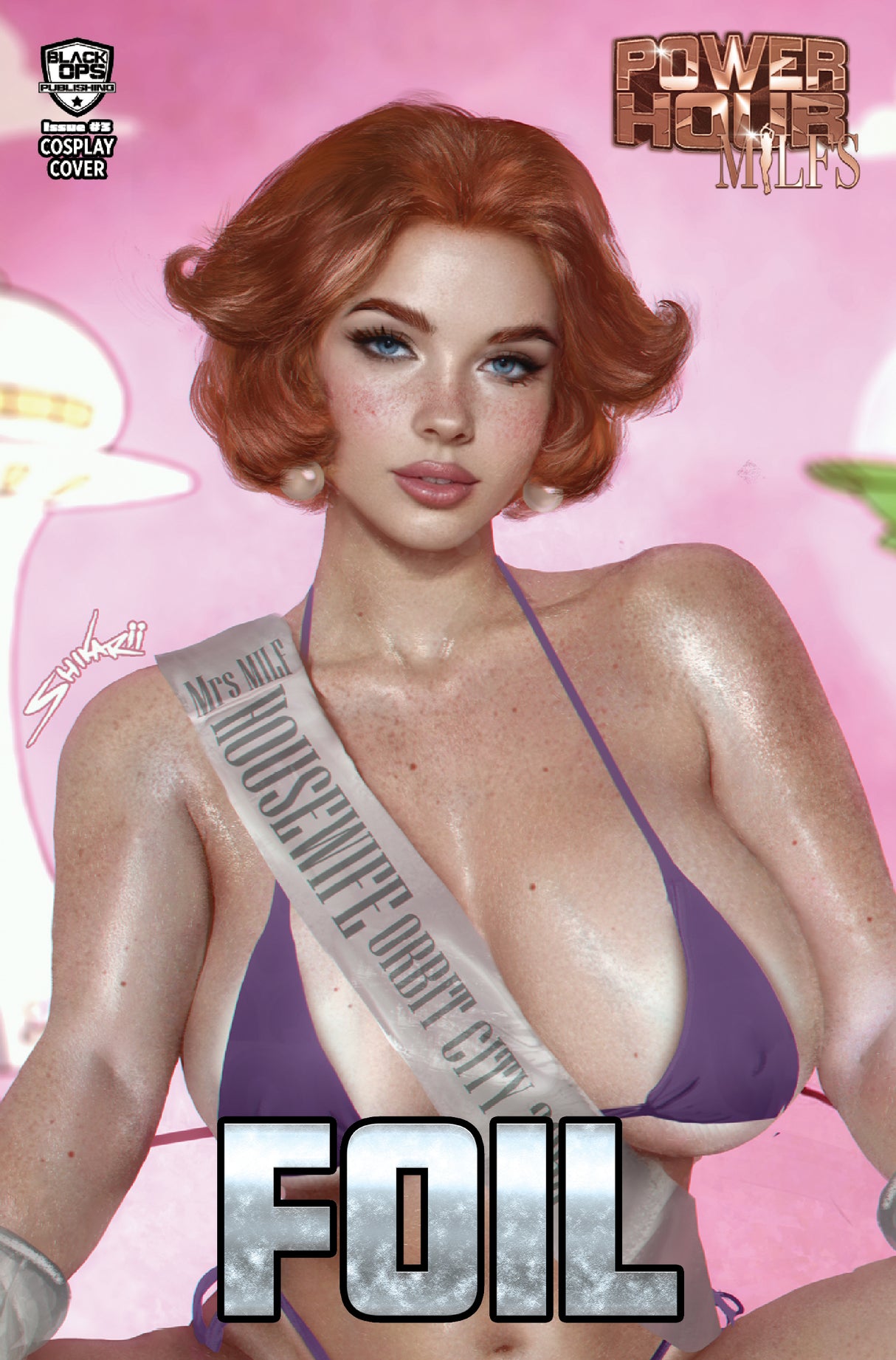 POWER HOUR #3 - SHIKARII "FUTURE" - UP-CLOSE BIKINI FOIL- LTD 10