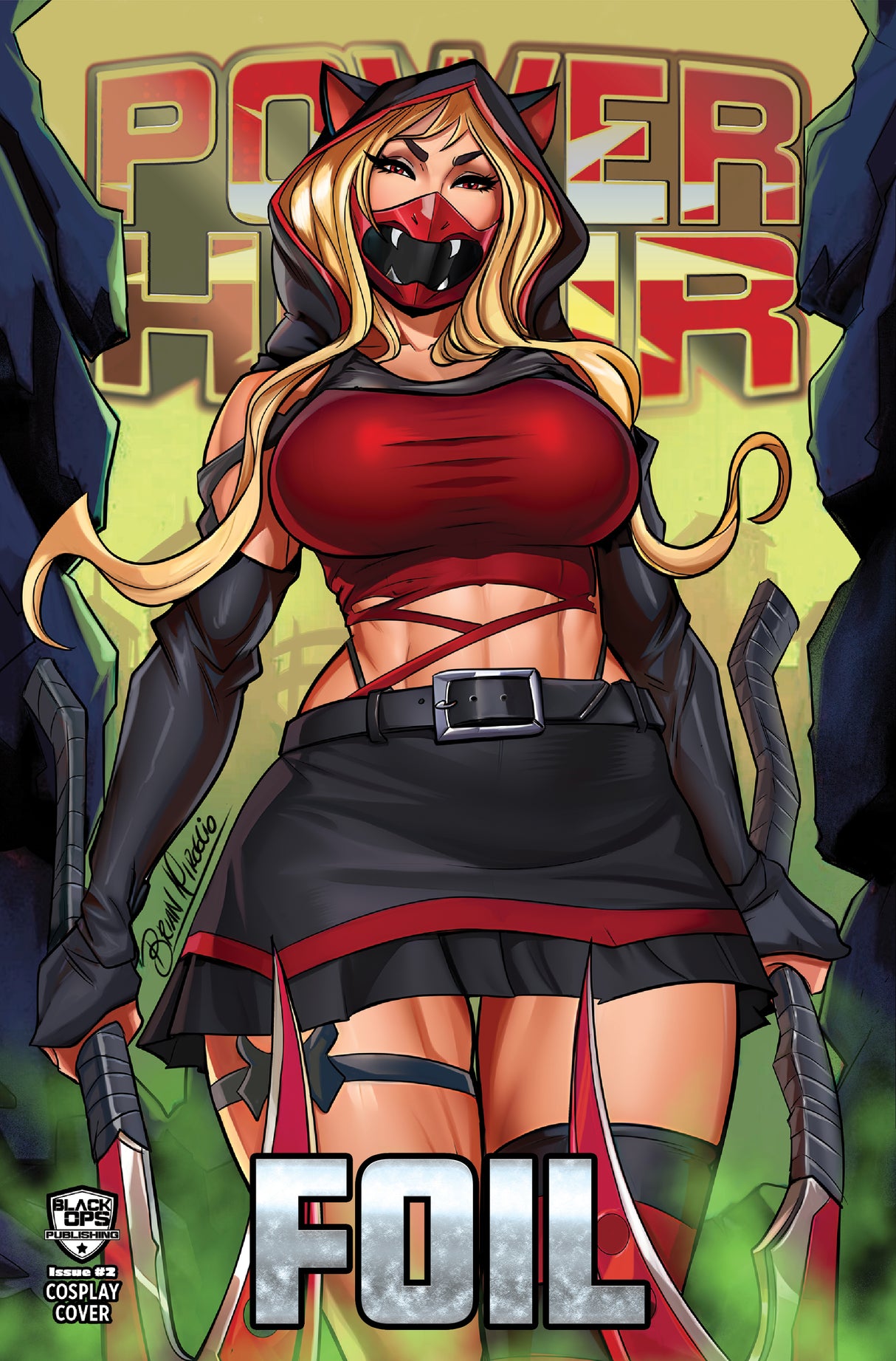 POWER HOUR #3 MIROGLIO "MUTANT" - TRADE NICE FOIL - LTD 10