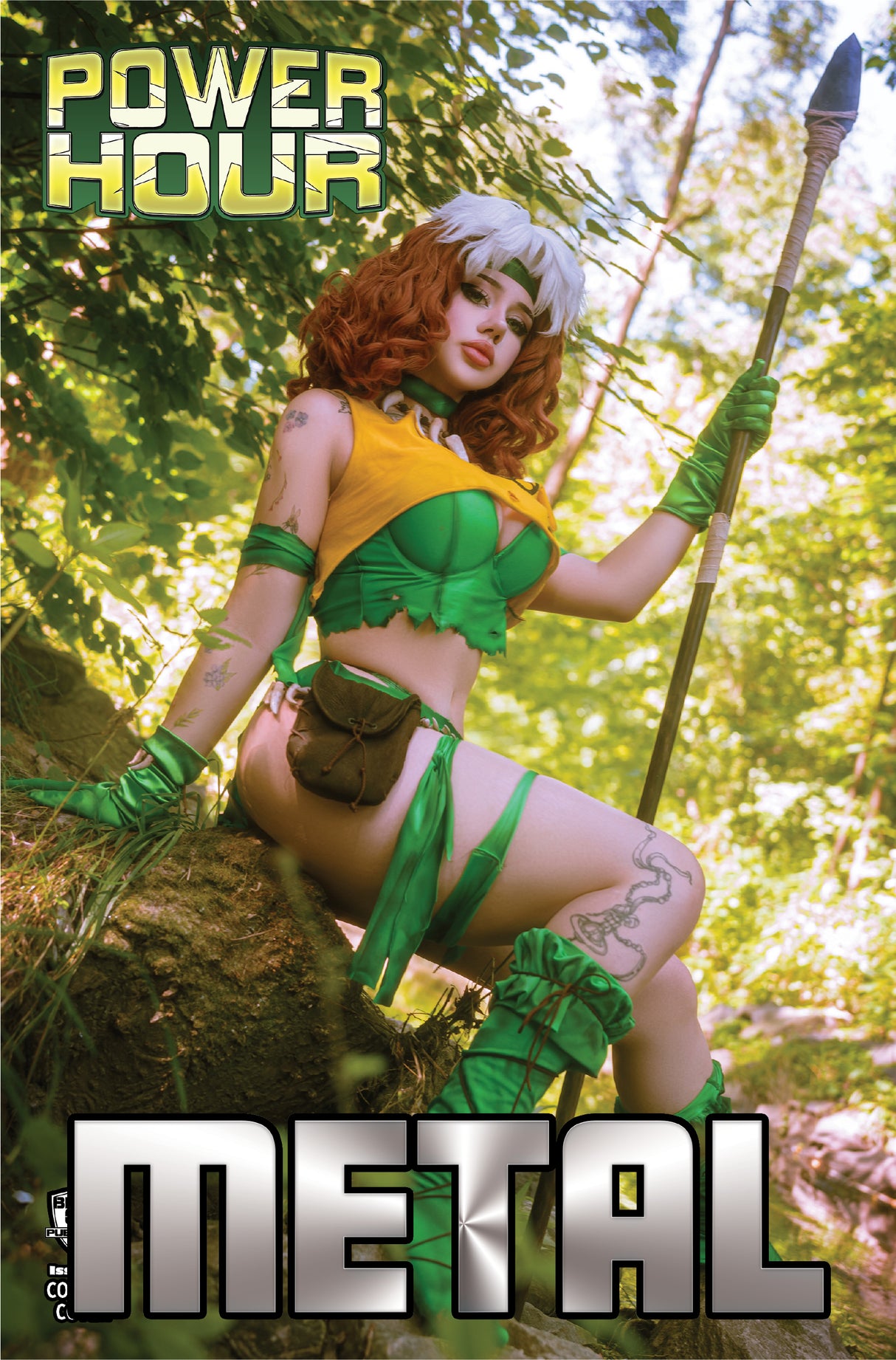 POWER HOUR #3 KATSUMI TORI COSPLAY - "MUTANT" - TRADE NICE METAL - LTD 5