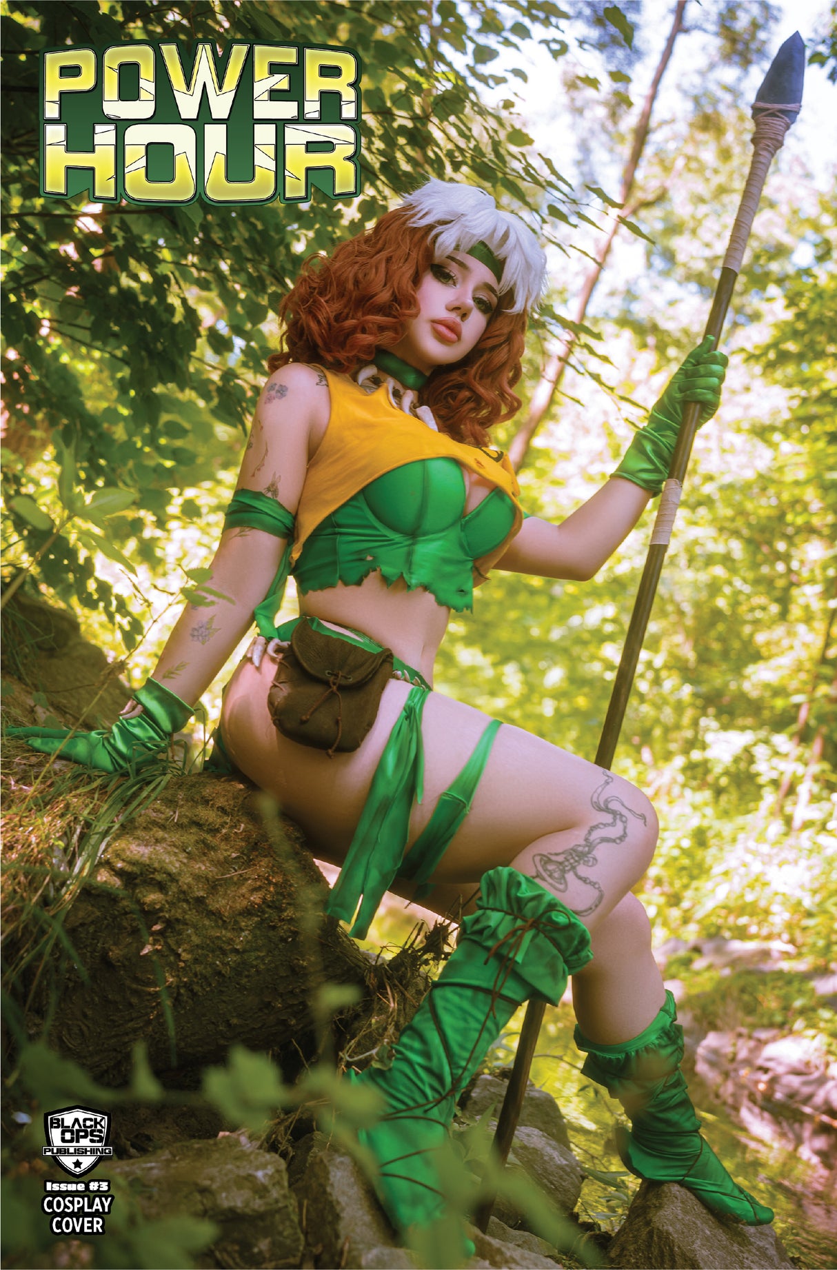 POWER HOUR #3 KATSUMI TORI COSPLAY - "MUTANT" - 4 COVER SET W/ FREE VARIANT