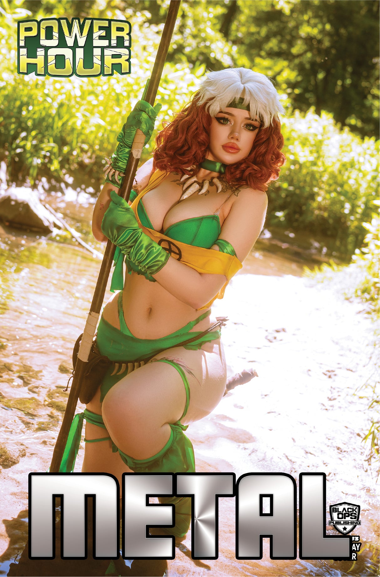 POWER HOUR #3 KATSUMI TORI COSPLAY - "MUTANT" - TRADE TEASE METAL - LTD 5