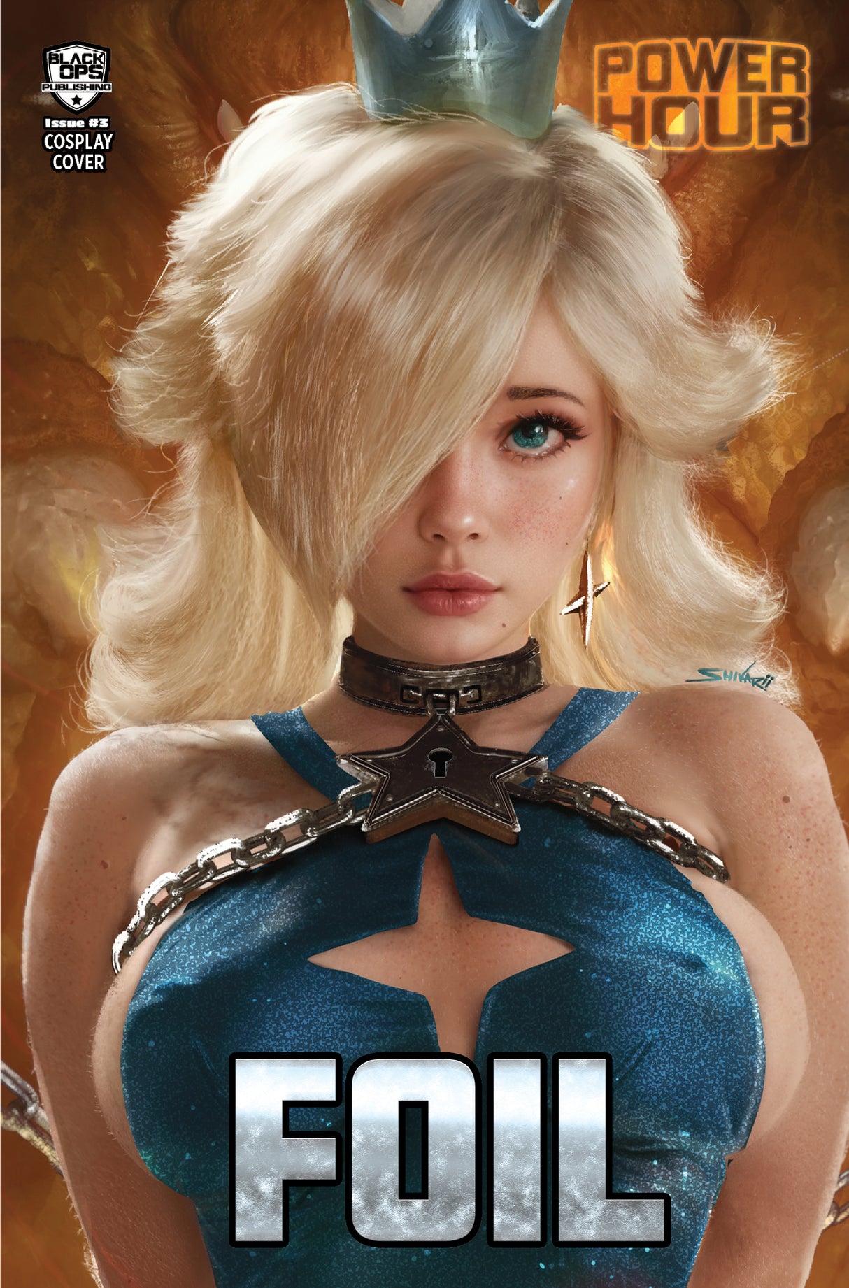 POWER HOUR #3 SHIKARII - "ROSIE" - UP CLOSE STAR FOIL - LTD 10