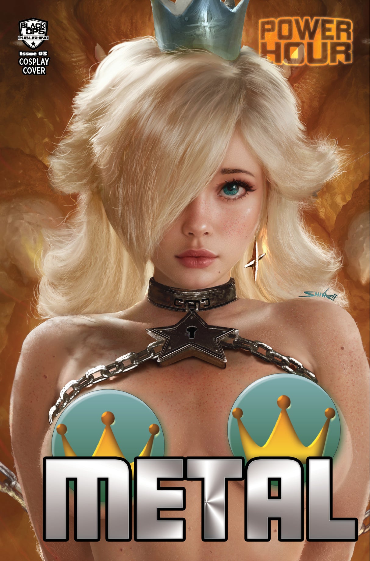 POWER HOUR #3 SHIKARII - "ROSIE" - UP CLOSE NAUGHTY METAL - LTD 15