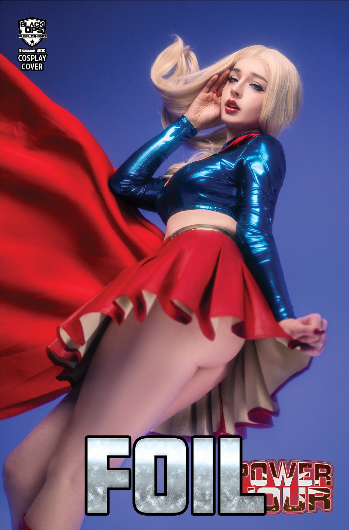 POWER HOUR #3 - DARIA HIME COSPLAY - "SUPER" - TRADE NICE - SPOT FOIL - LTD 3