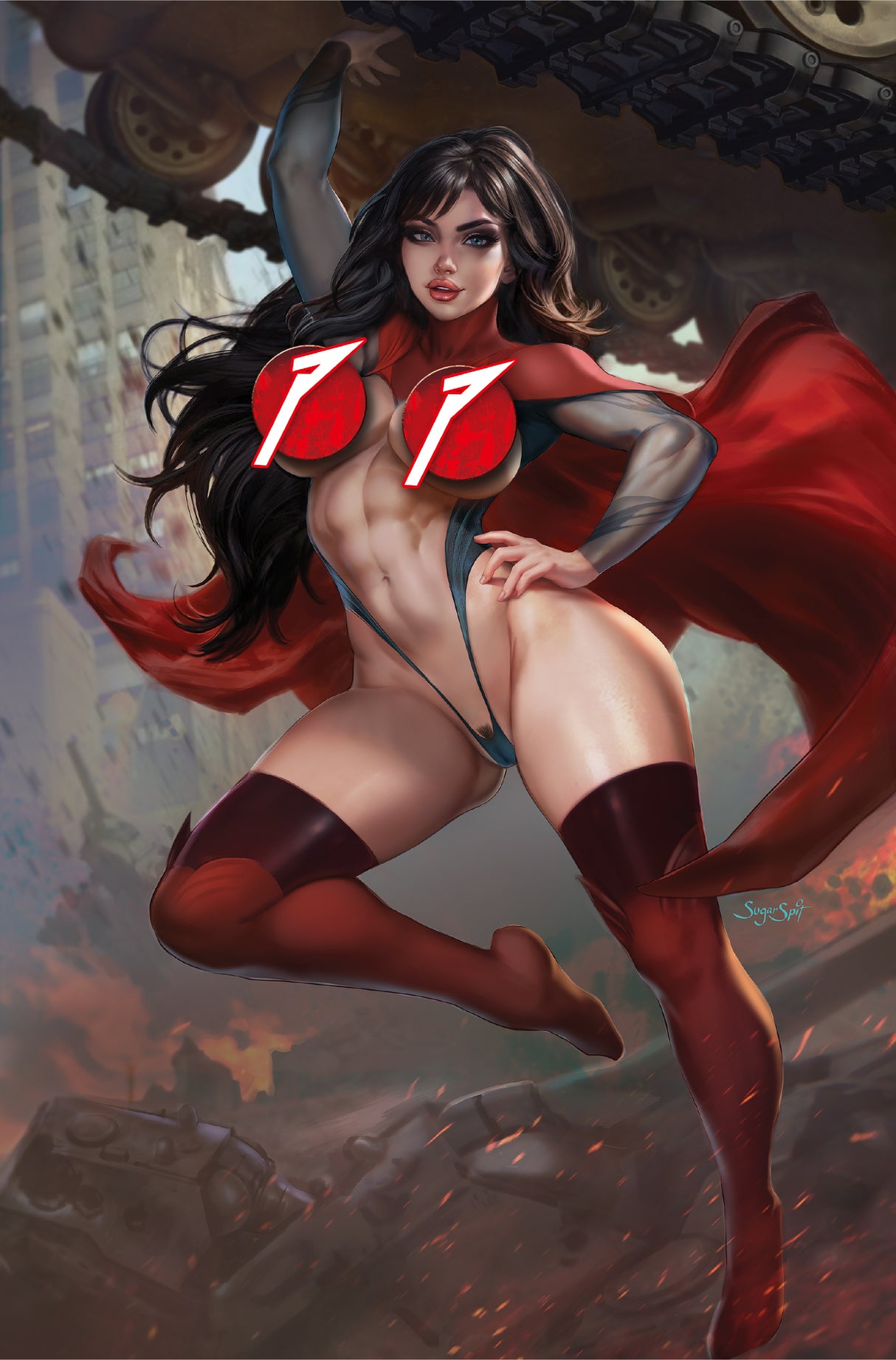 POWER HOUR #3 PREVIEW - SUGAR SPIT "SUPER LADY" - NAUGHTY - LTD 200