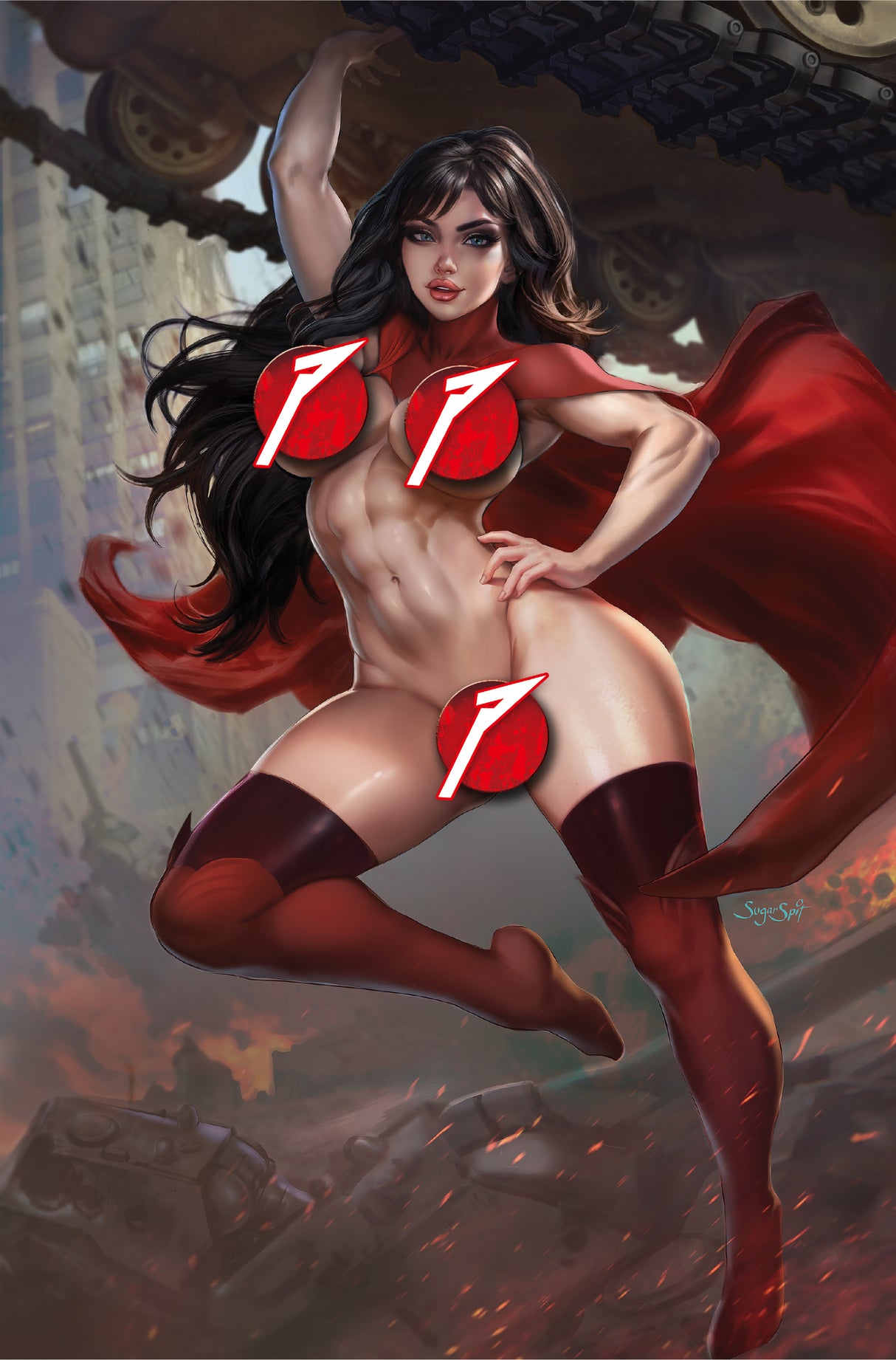 POWER HOUR #3 PREVIEW - SUGAR SPIT "SUPER LADY" - FULL NAUGHTY - LTD 150