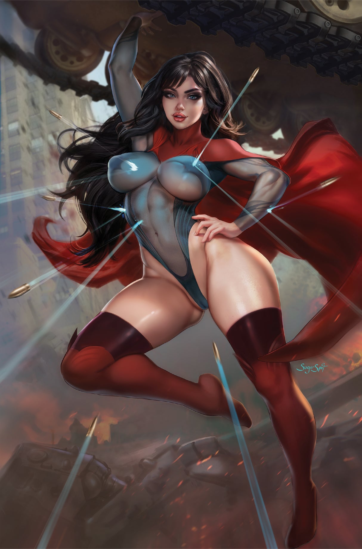 POWER HOUR #3 PREVIEW - SUGAR SPIT "SUPER LADY" - VIRGIN NICE BULLET - LTD 125