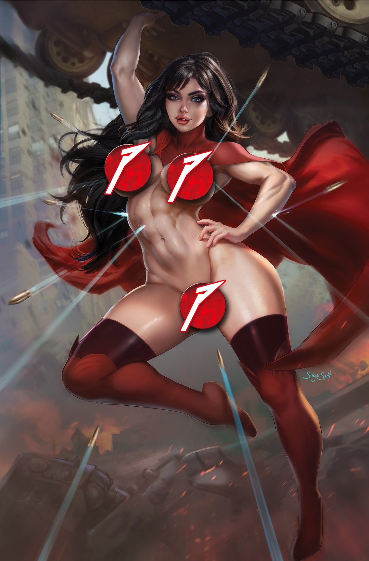 POWER HOUR #3 PREVIEW - SUGAR SPIT "SUPER LADY" - FULL NAUGHTY BULLET - LTD 80