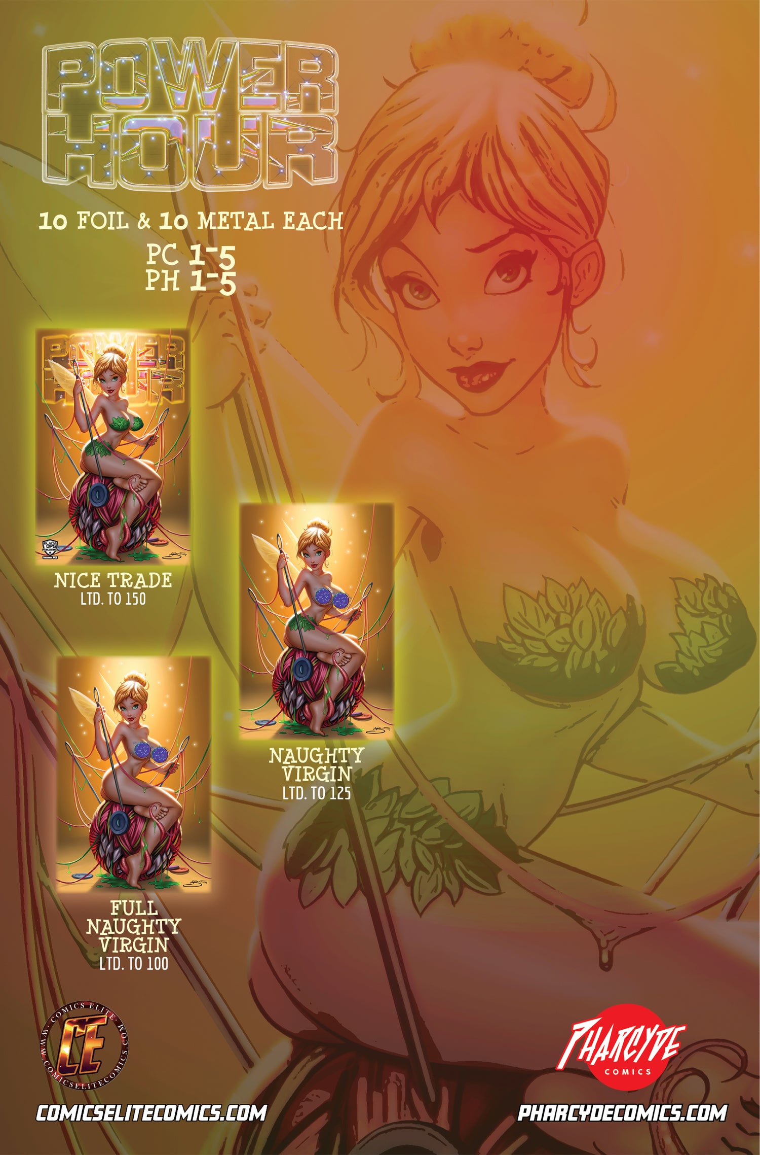 Power Hour #2 - KinkieCuties - "Yarn Fairy" TRADE LTD 150