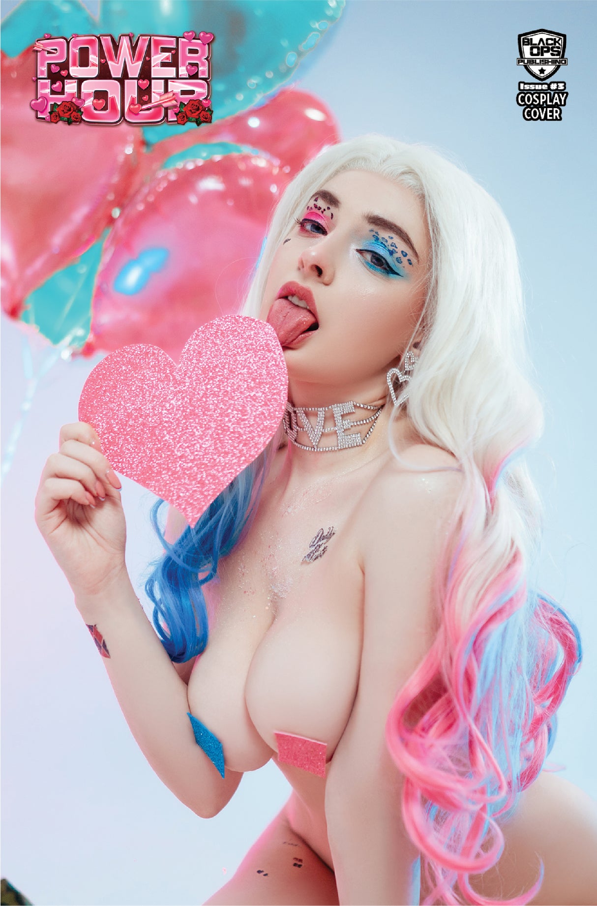 POWER HOUR #3 DARIA HIME COSPLAY - "VALENTINE" - SECRET SET - NICE - LTD 25