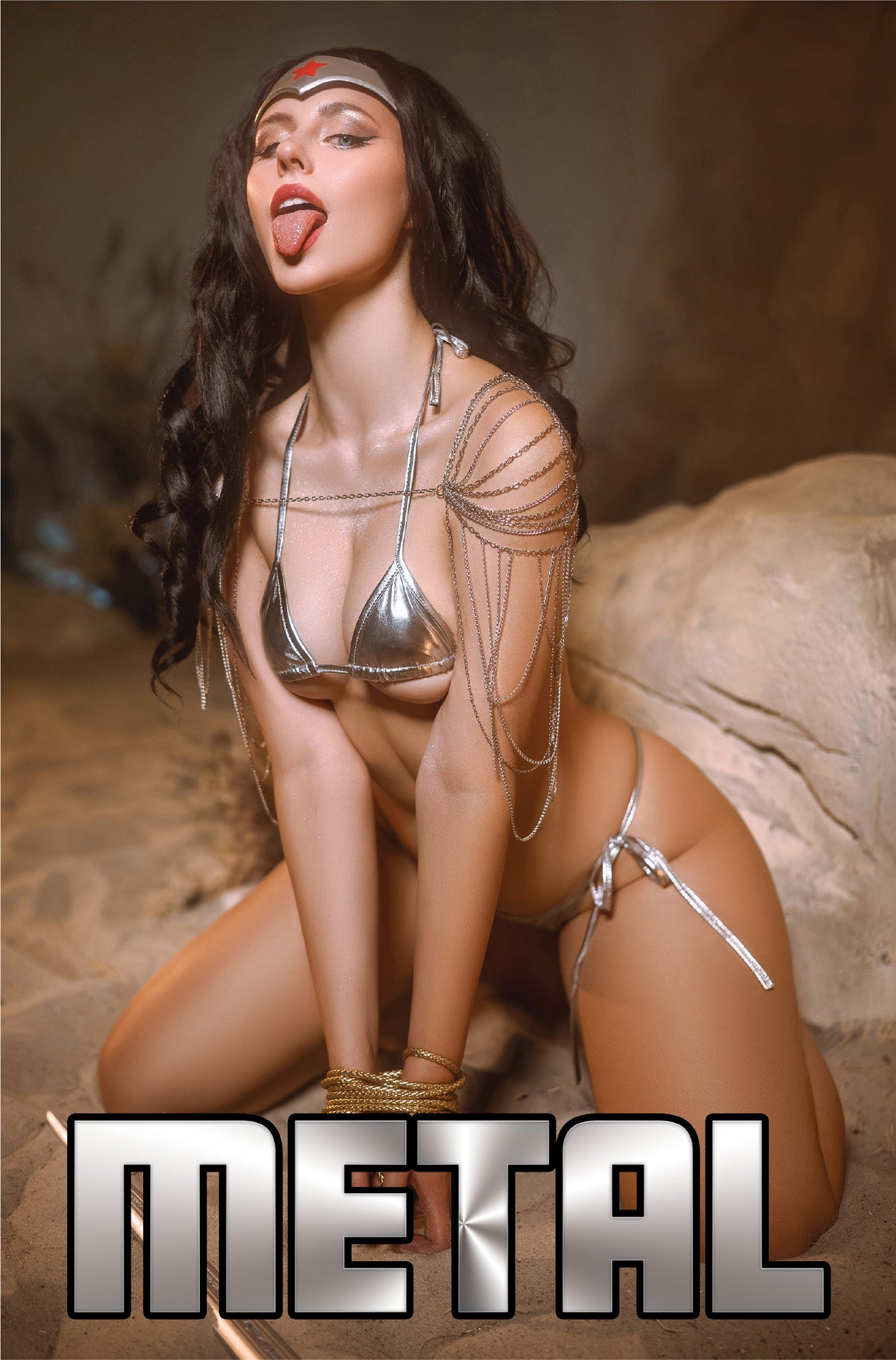 POWER HOUR #3 YUNOGANA COSPLAY - "WONDER" - CUFFED METAL - LTD 5