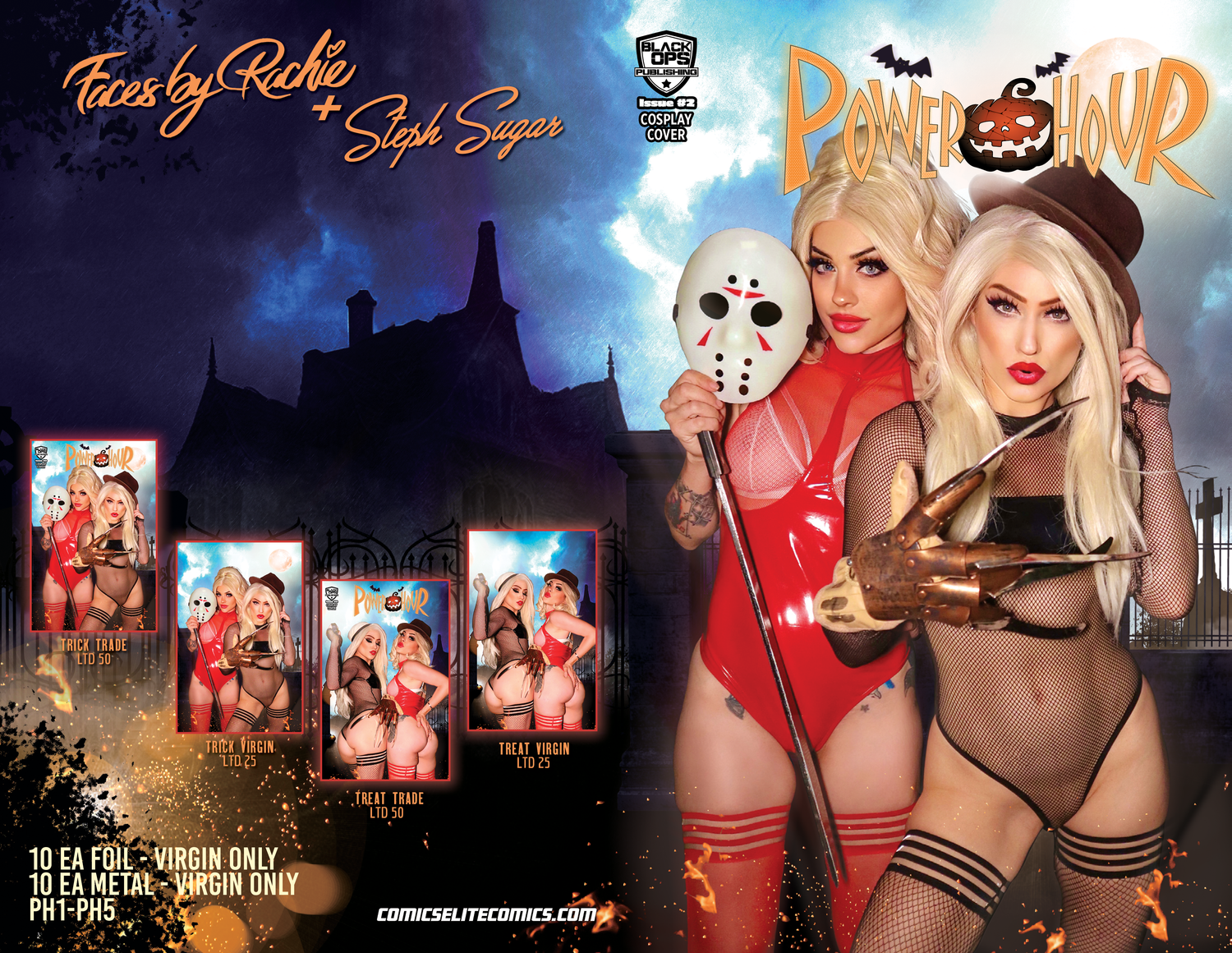 POWER HOUR #2 - RACHIE & STEPH HALLOWEEN TRICK - LTD 50
