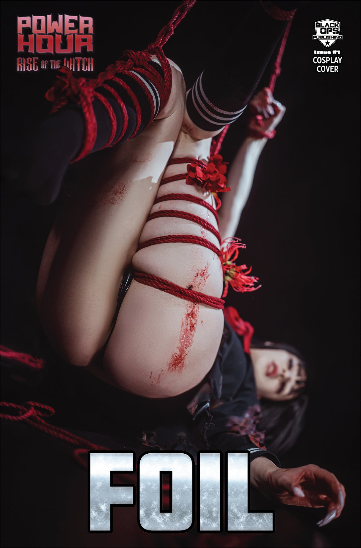 POWER HOUR: RISE OF THE WITCH #1 DARIA HIME "SILENT" COSPLAY - BOUND BOOTY FOIL - LTD 5