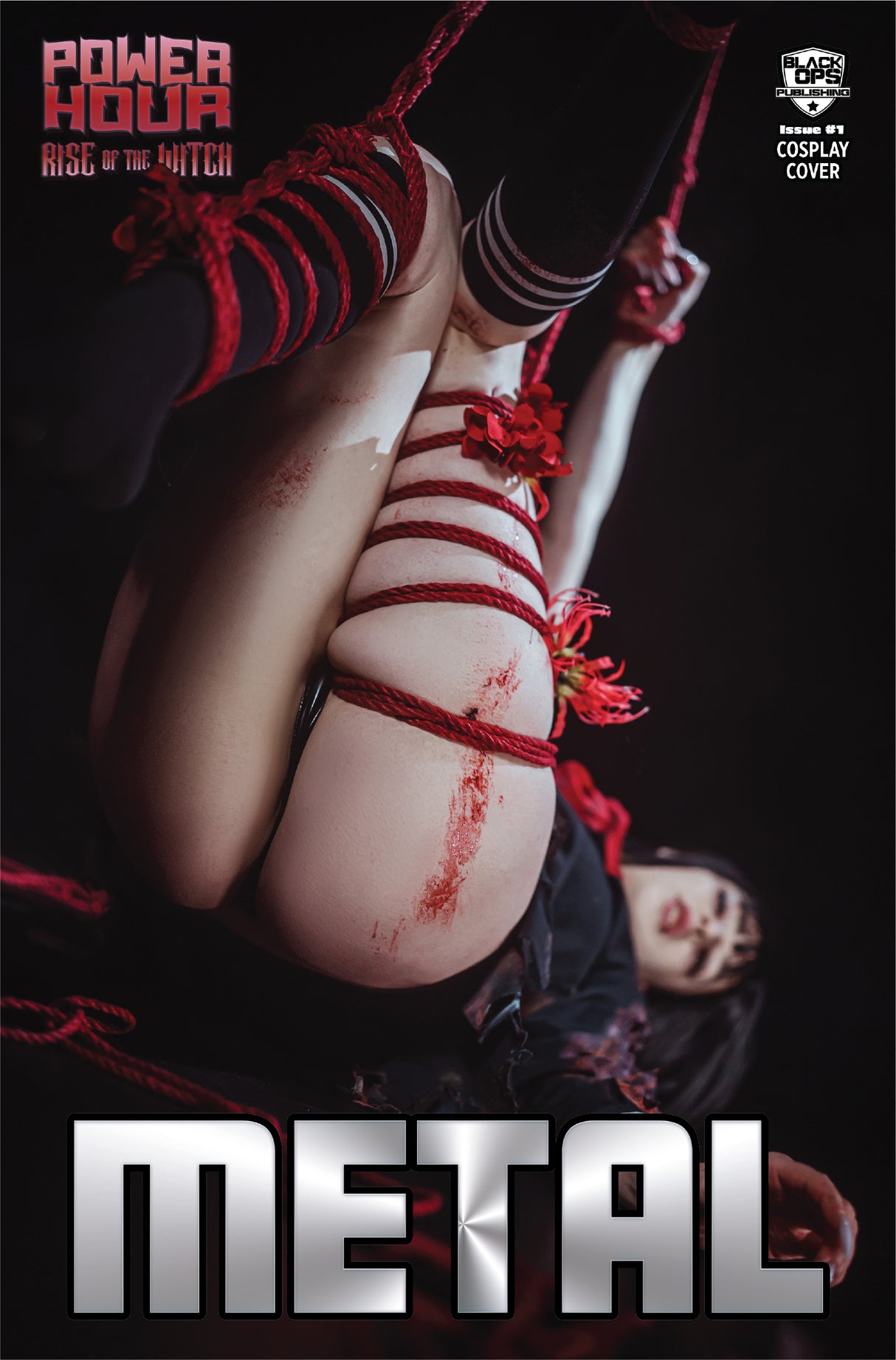 POWER HOUR: RISE OF THE WITCH #1 DARIA HIME "SILENT" COSPLAY - BOUND BOOTY METAL - LTD 5