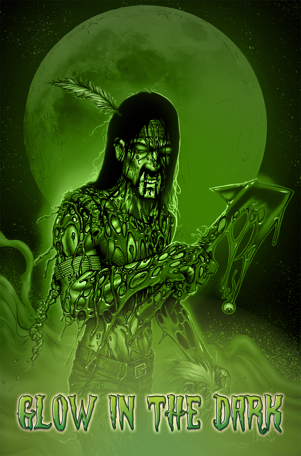 SEEDS OF EVIL #1 MANGUM - VIRGIN GITD - KICKSTARTER EDITION - LTD 10