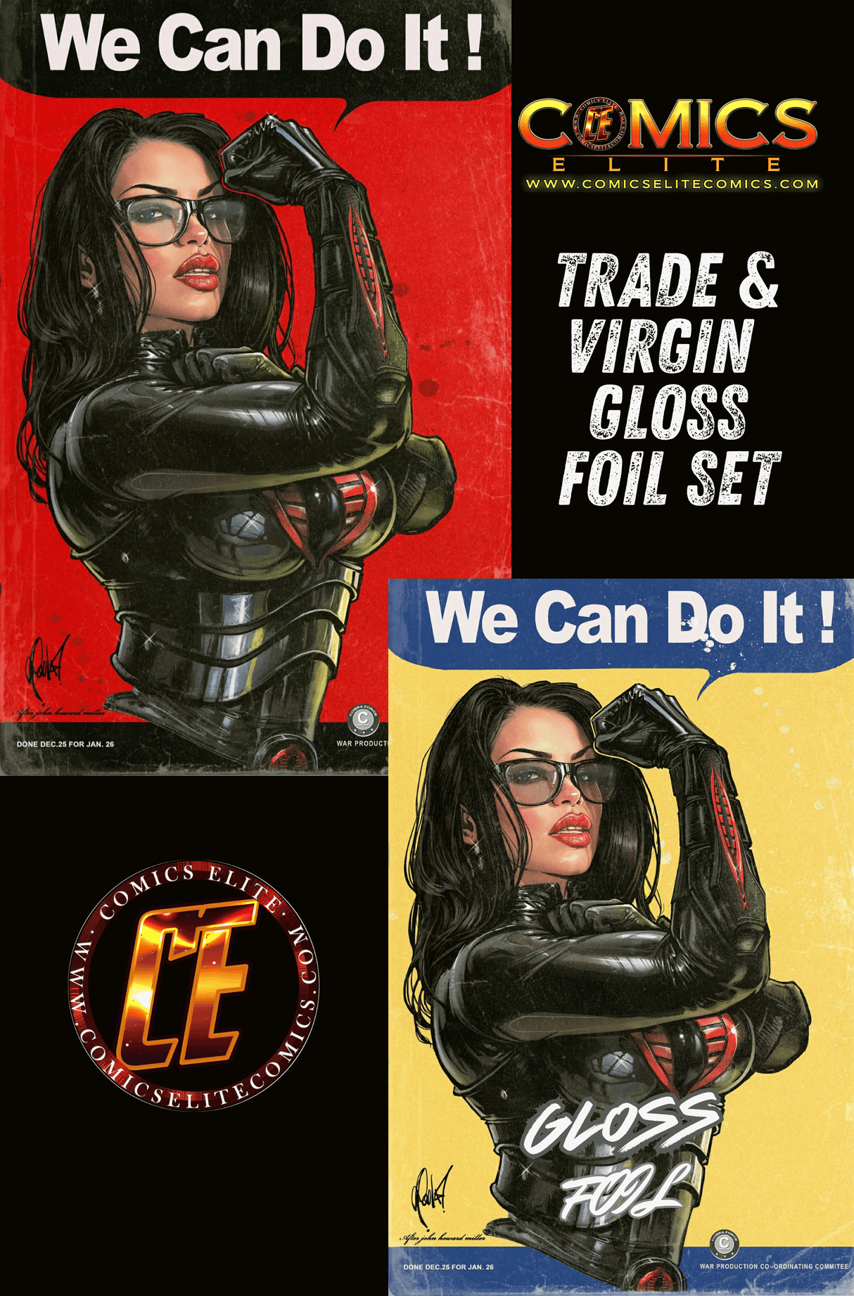 G.I. JOE #326 - POULAT - SET - LTD 750